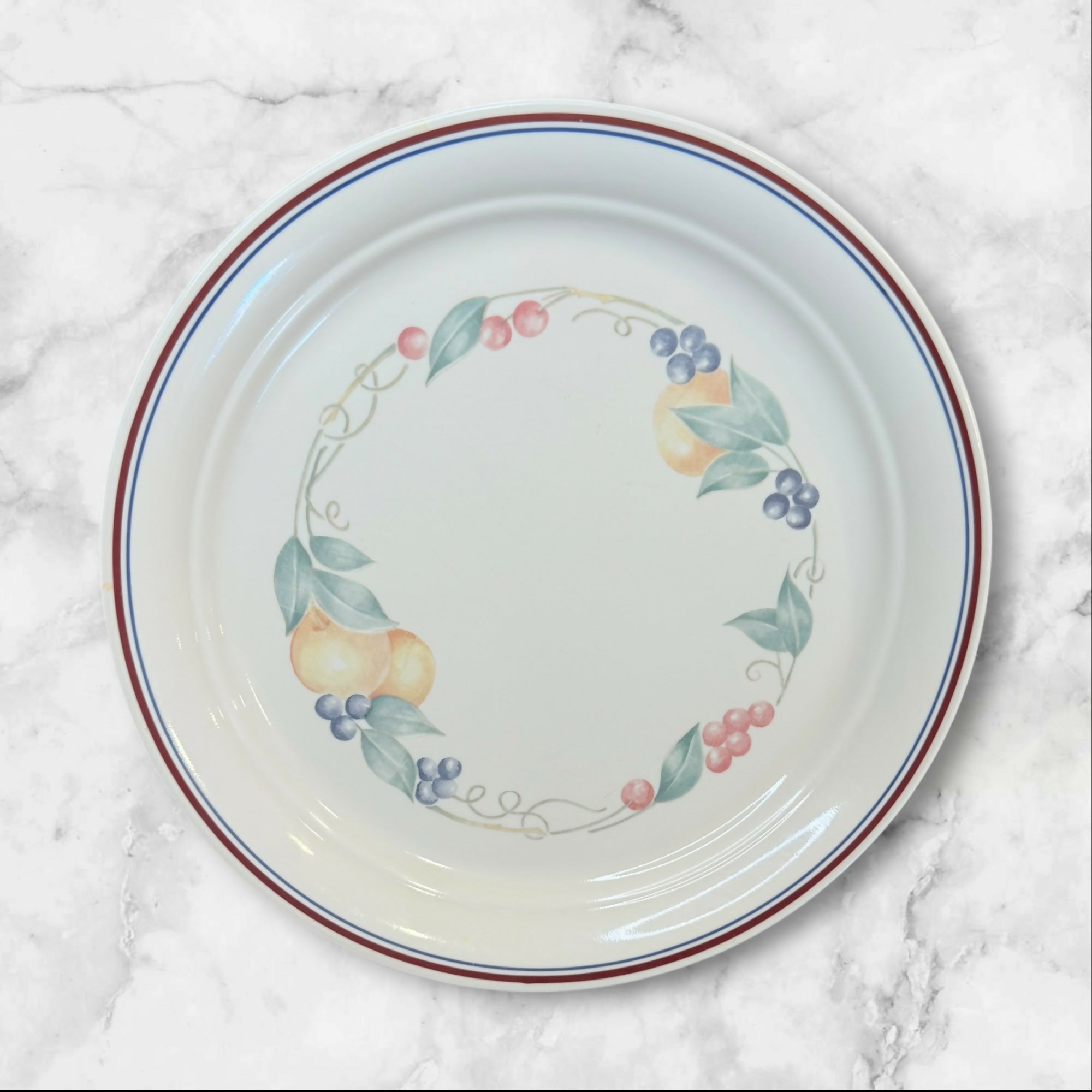 Corelle Abundance Dinner & Salad Plates Set of 8 | Vitrelle | Excellent