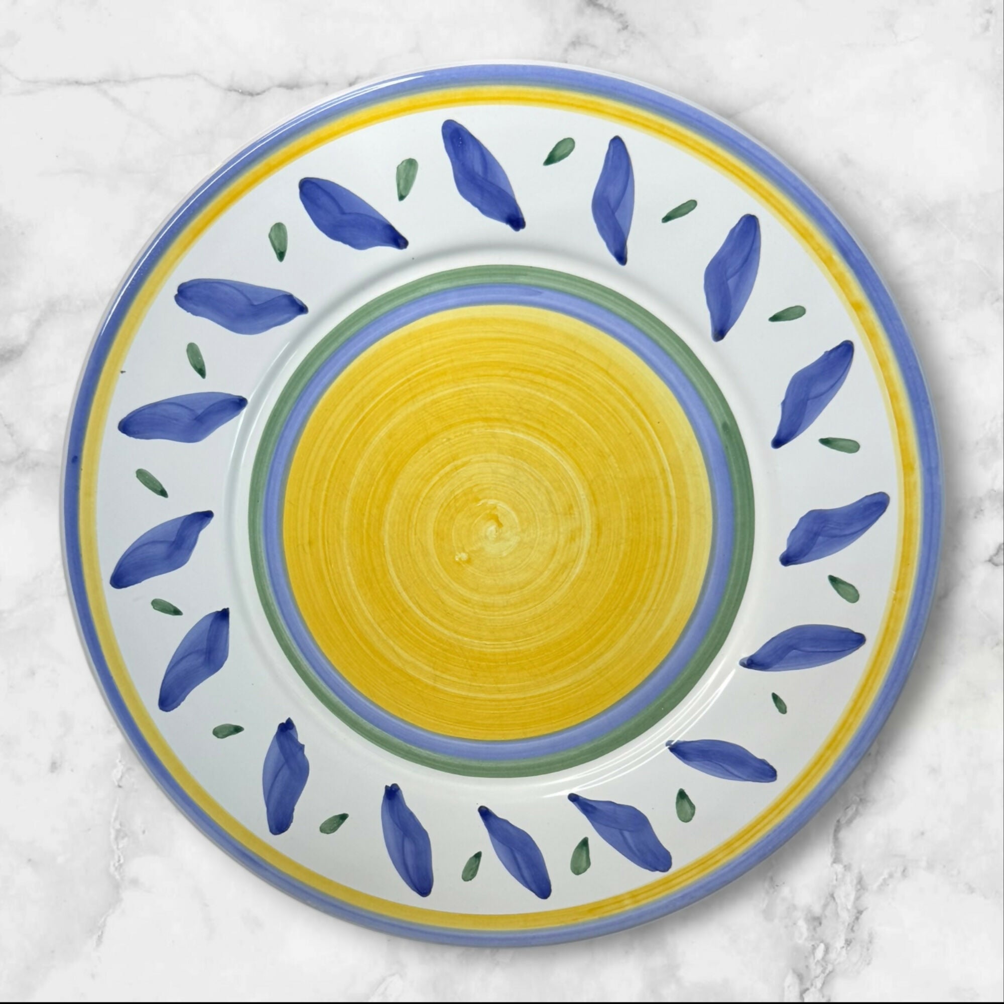 Williams Sonoma Tournesol Italy Dinner Plates | Set of 4 | Great Condition