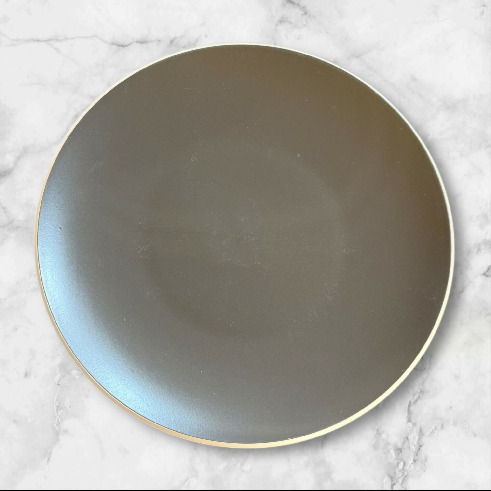 Vera Wang Naturals Graphite Dinner Plates | Set of 5 | Good Condition