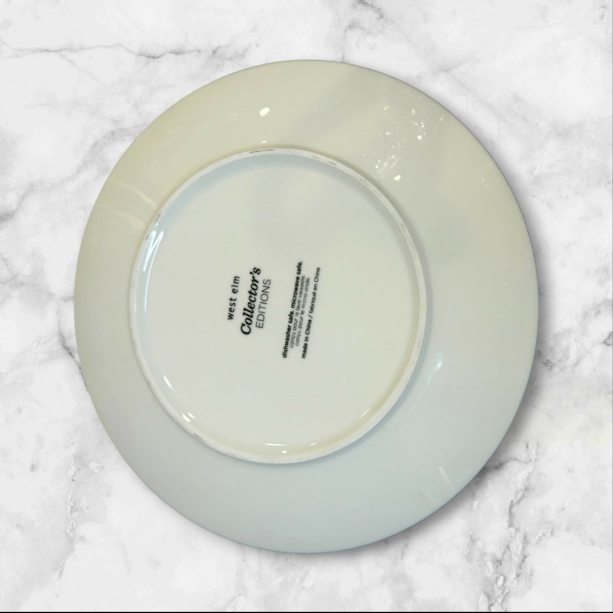 West Elm Collector’s Editions Blue Dot Luncheon Plates Set of 4 | Gently Used