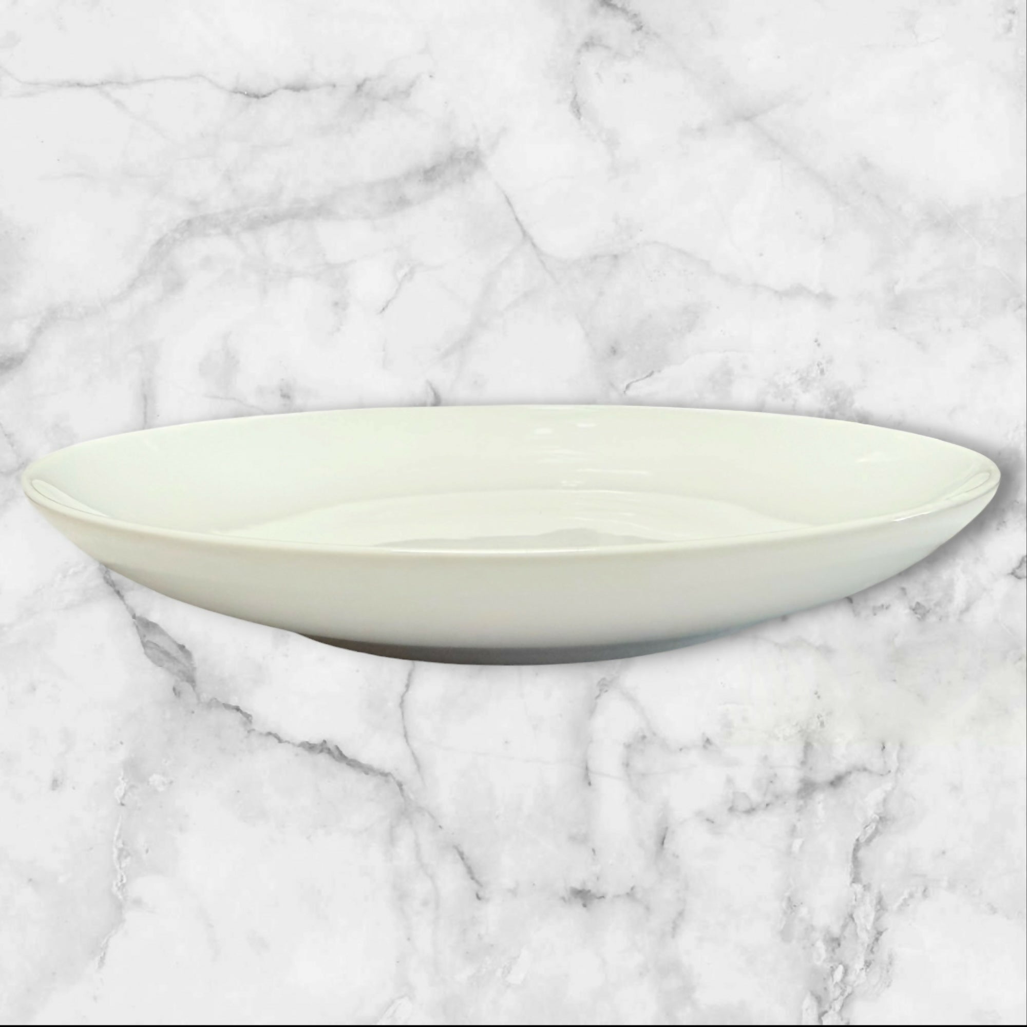 Pottery Barn Great White Coupe Salad Plates | Set of 6 | Good Condition