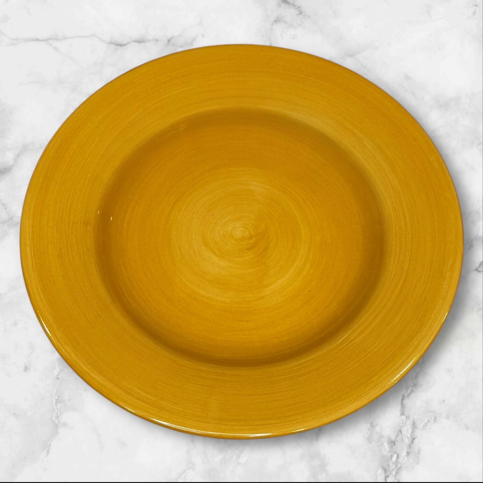 Pier 1 Imports Essential Colours Yellow Plates | Set of 4 | Excellent Condition