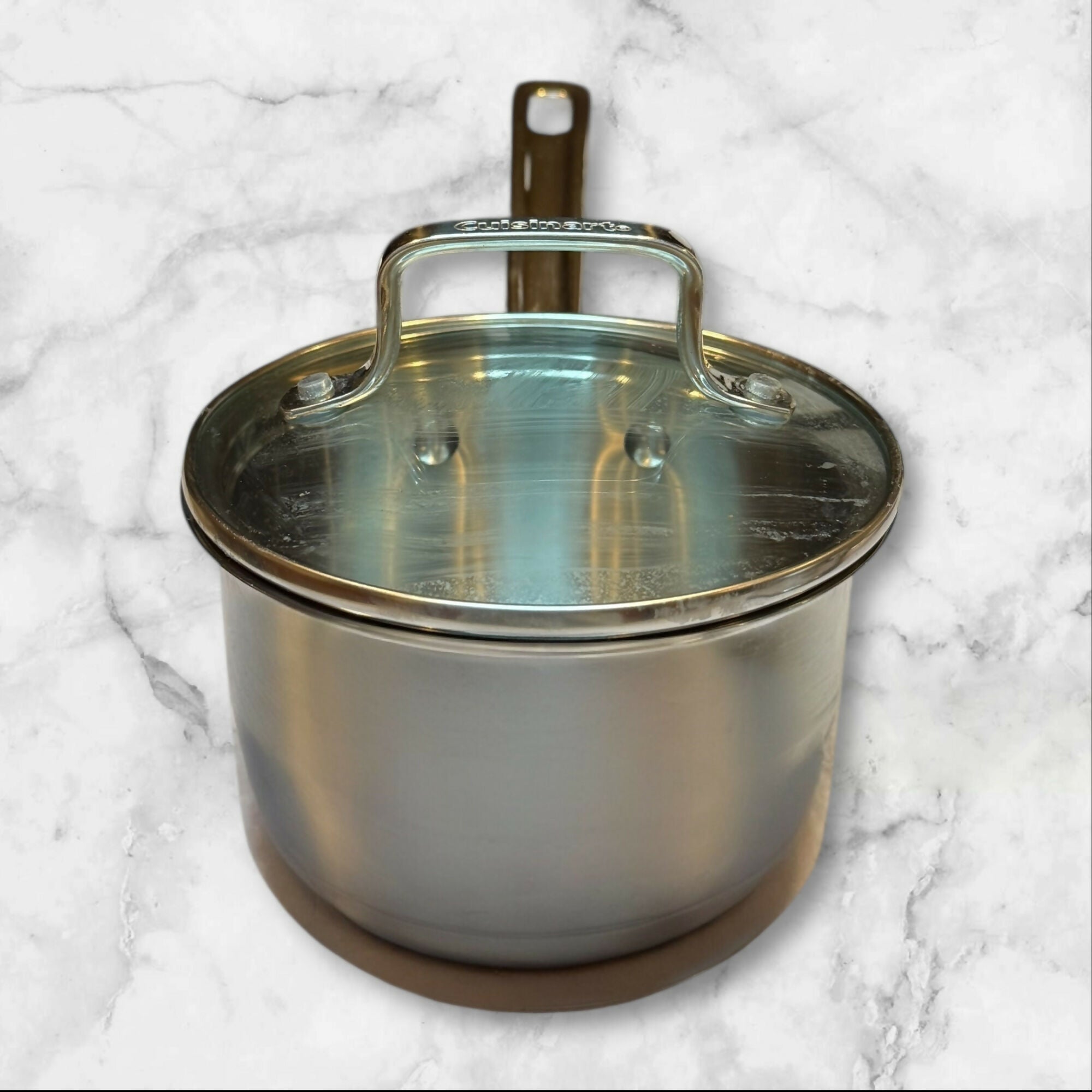 Cuisinart Stainless Steel Saucepan 1.5 Qt with Lid | Gently Used | Great Condition