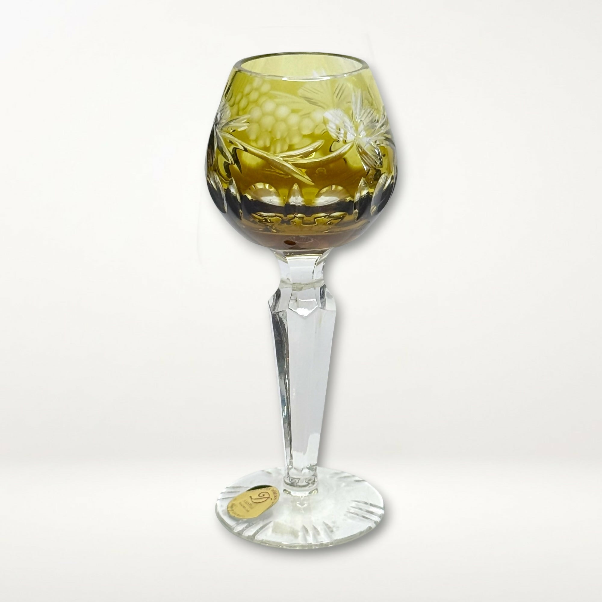 Dresden Cristalica Nachtmann Cut Crystal Cordial Glasses | Set of 3