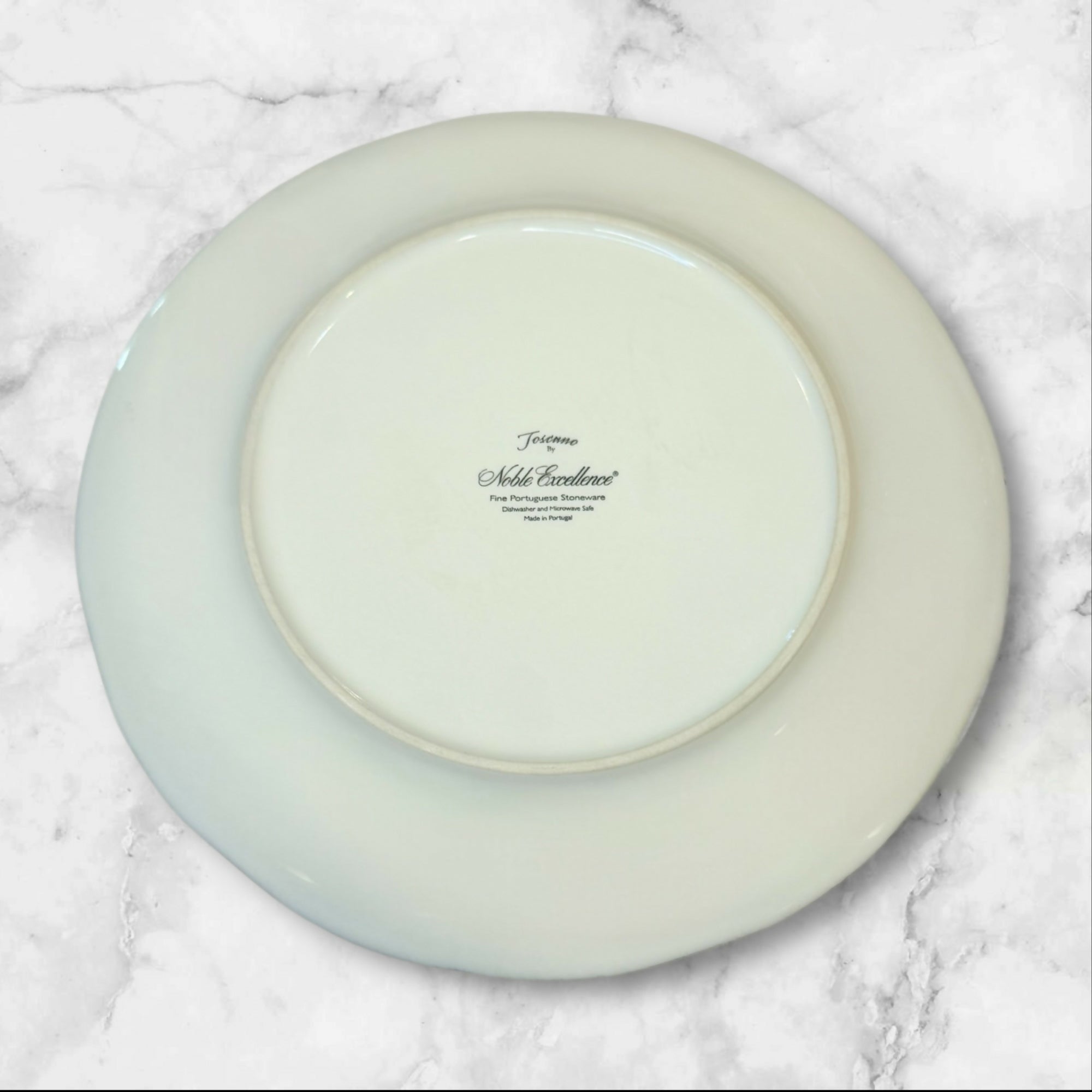 Noble Excellence Toscano Cream Dinner Plates | Set of 4 | Great Condition