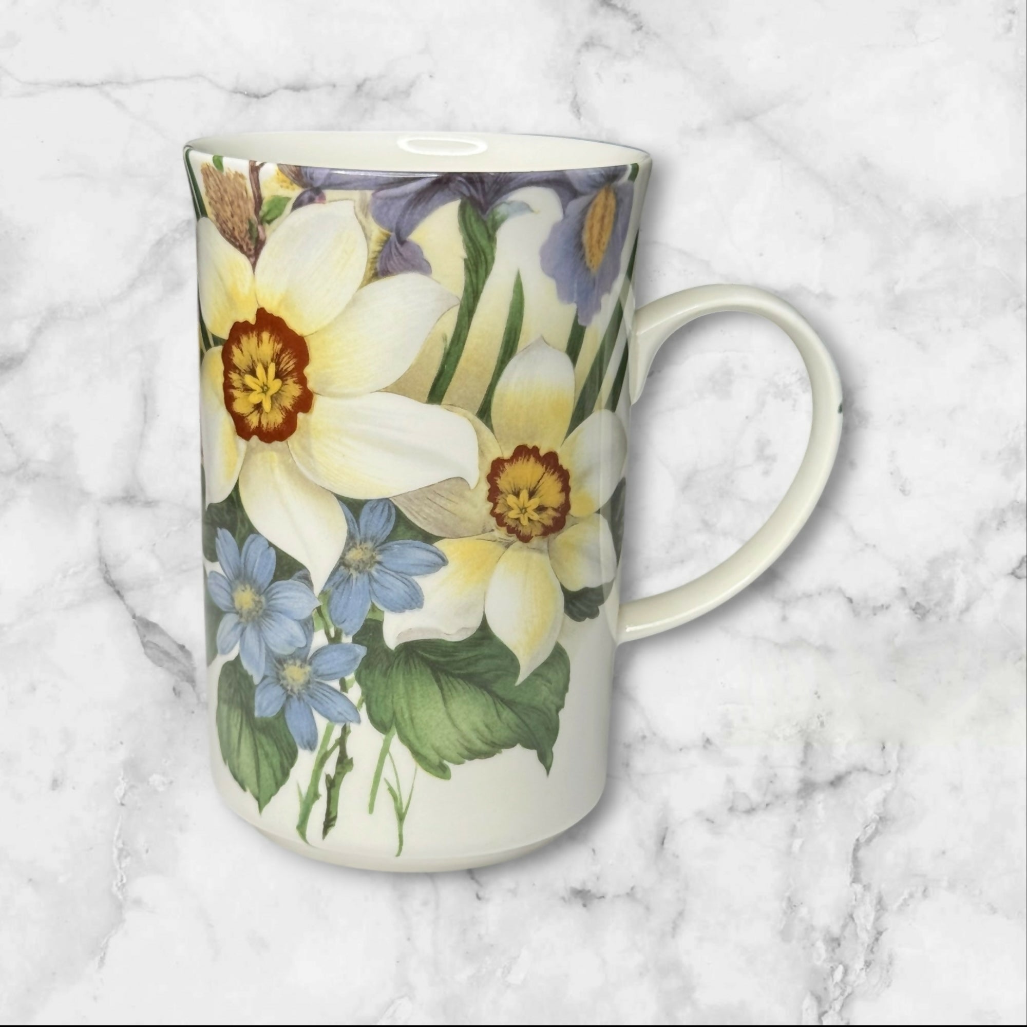 St. George Floral Fine Bone China Mugs Set of 3 | Made in England | Excellent