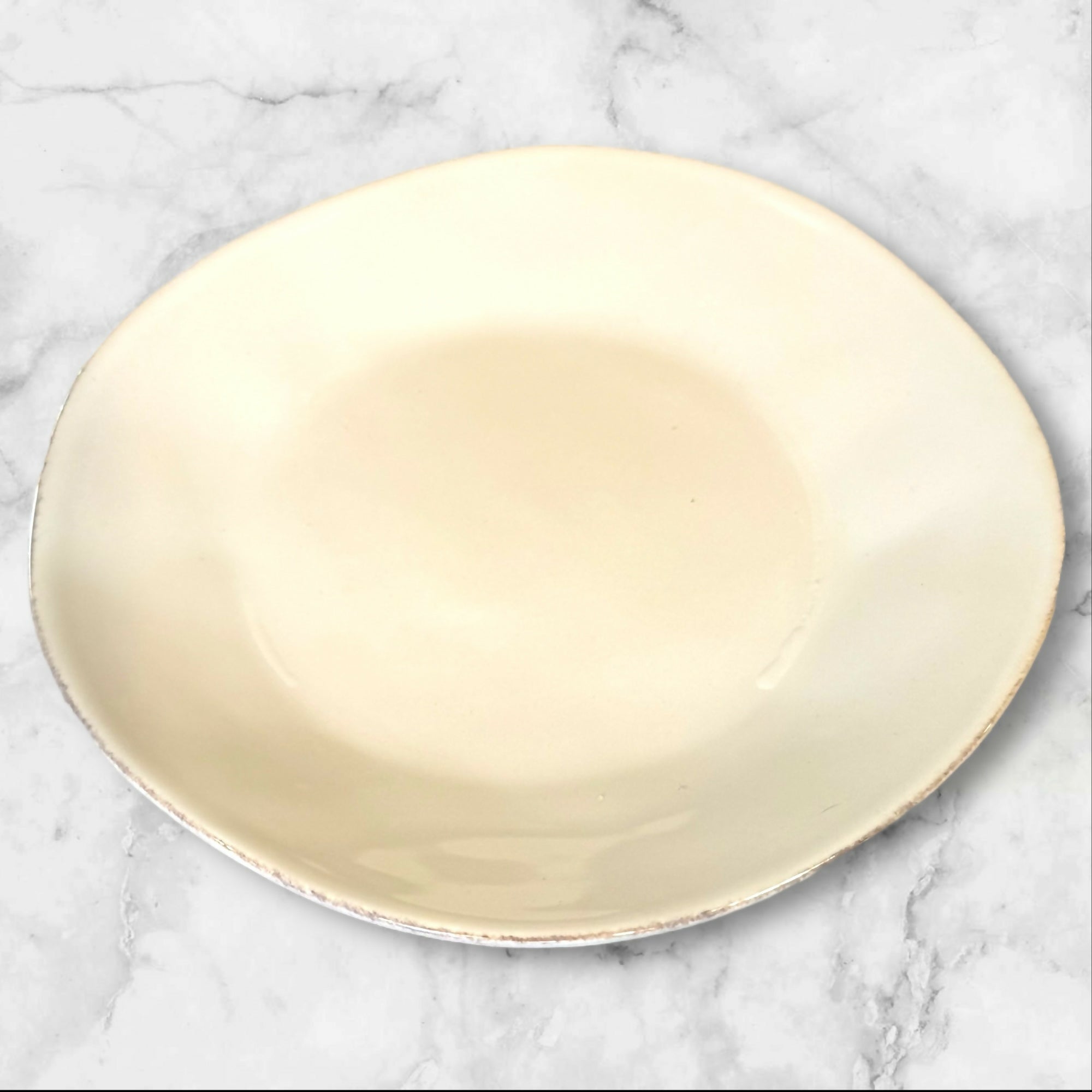 Crate & Barrel Marin White Dinnerware Set | 8pc | Portugal | Great Condition