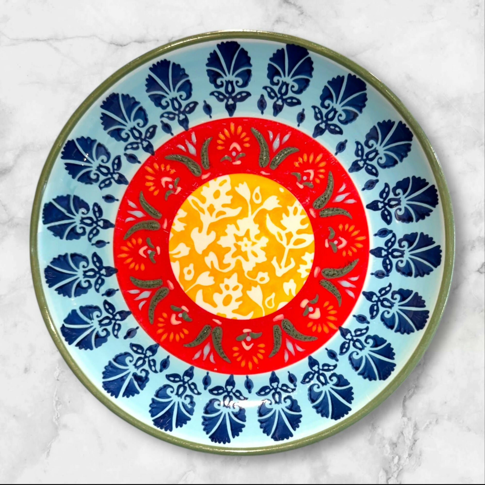Pottery Barn Rosalita Salad Plates | Set of 3 | Excellent Condition