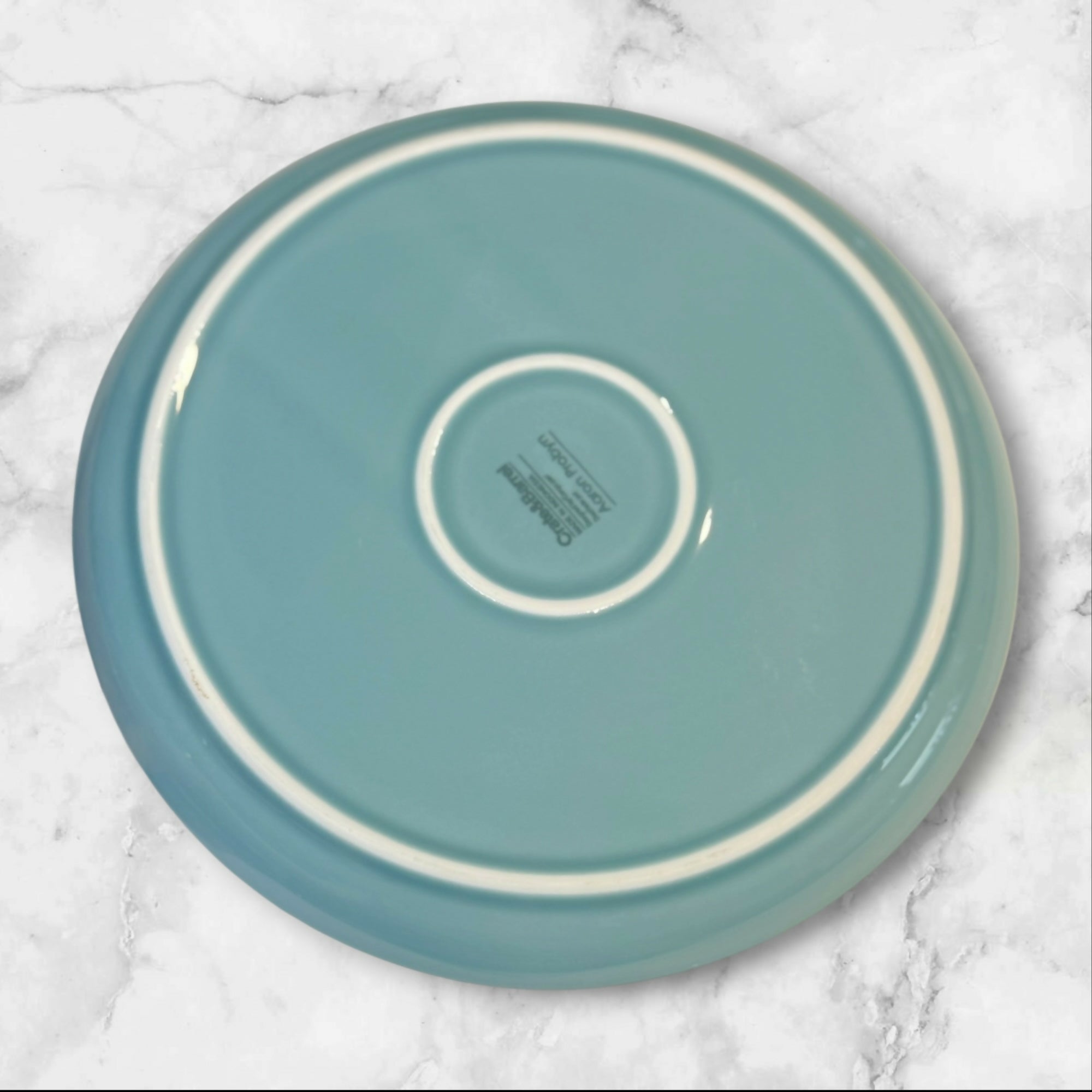 Crate & Barrel Hue Blue Dinner Plates | Set of 4 | Great Condition