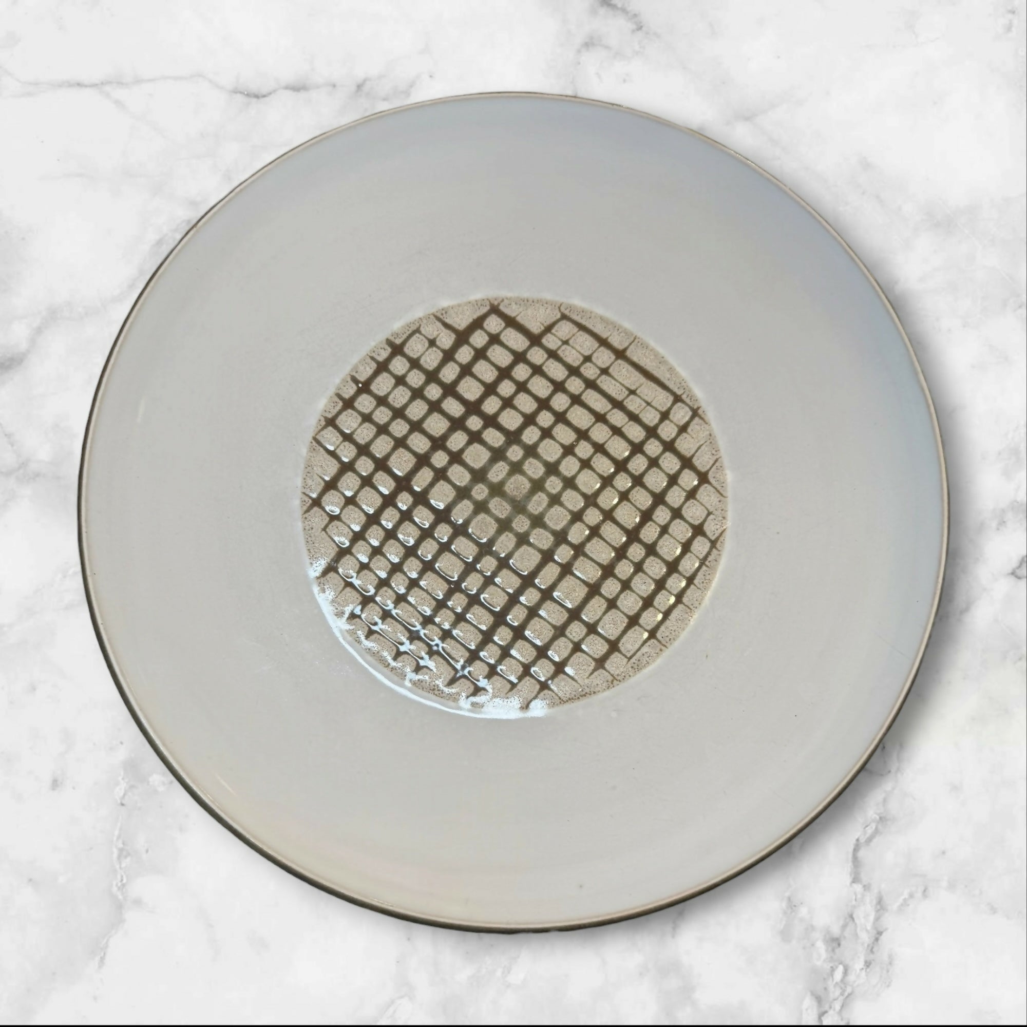 Koyo Kasuga Japan Stoneware Dinner Plates | Set of 5 | Excellent
