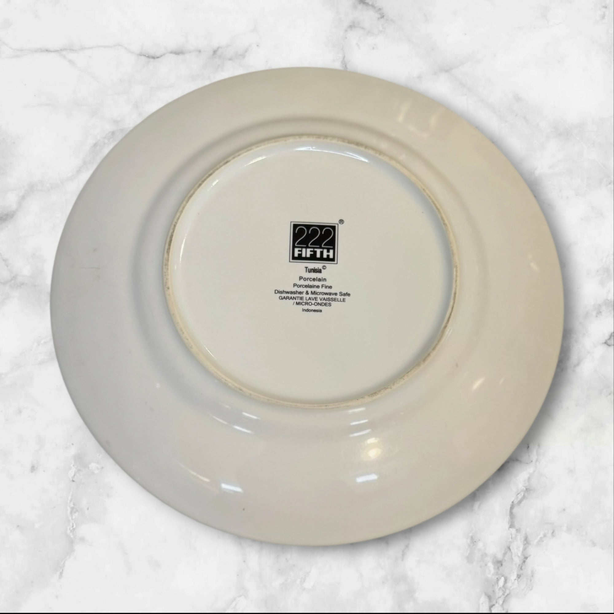 222 Fifth Tunisia Dinner Plates | Set of 4 | Excellent Condition