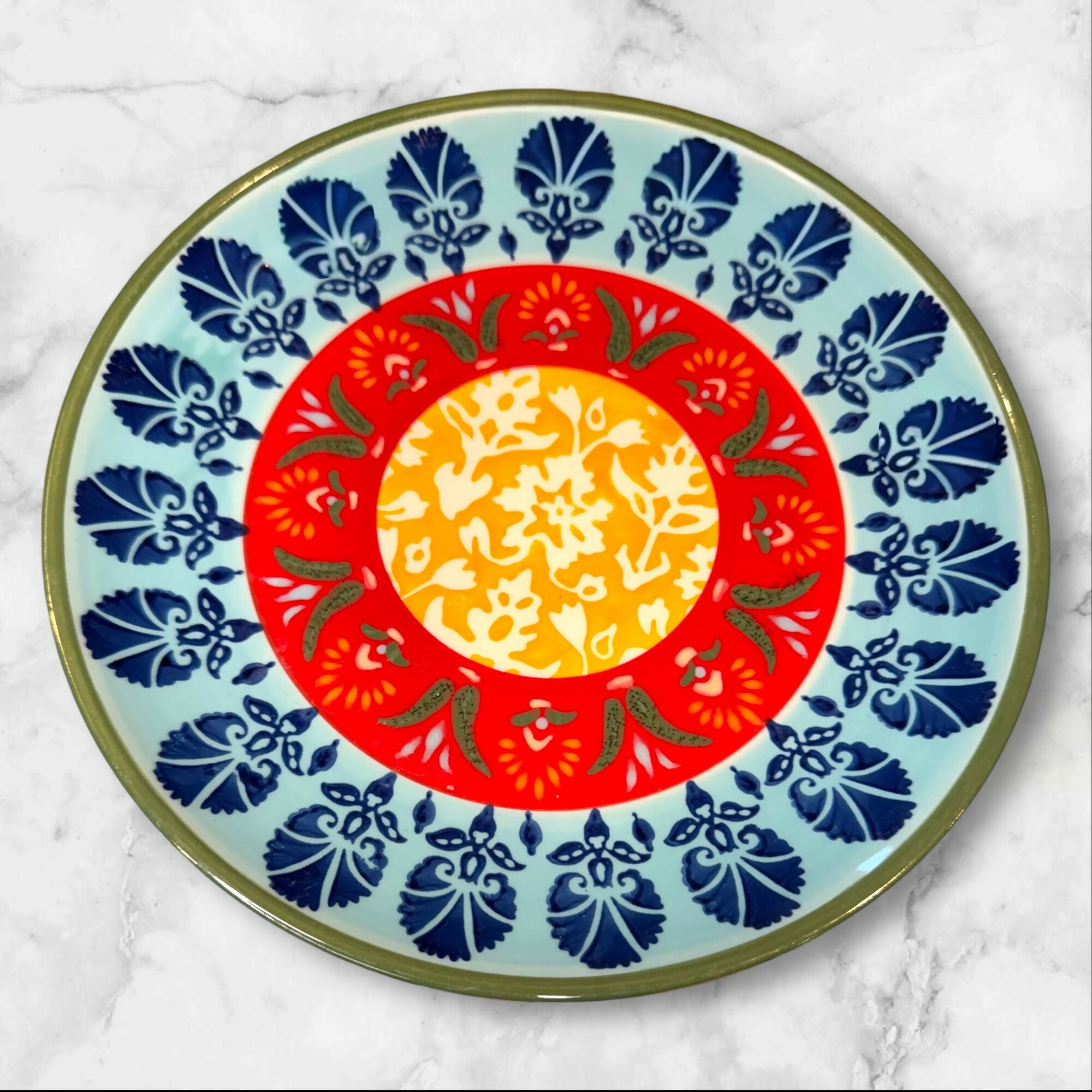 Pottery Barn Rosalita Salad Plates | Set of 3 | Excellent Condition