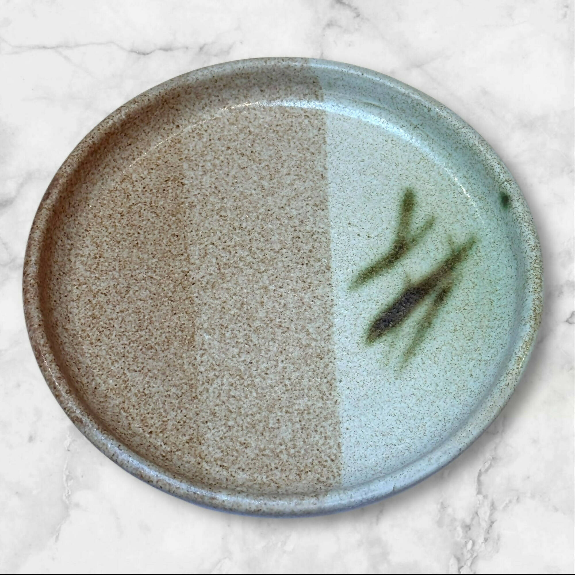 Aries Handmade Stoneware Dinner & Salad Plates | Set of 8 | Excellent Condition