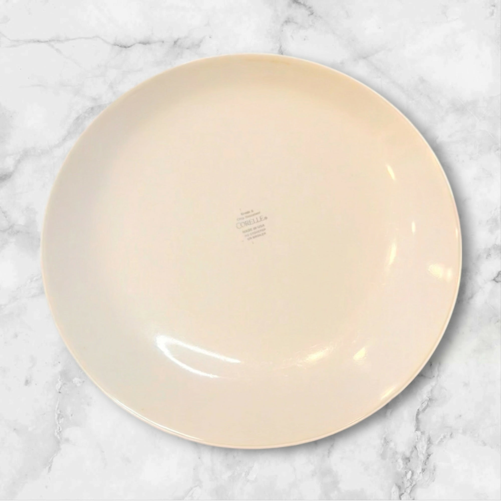 Corelle Garden Home Dinner Plates Set of 4 Good Condition