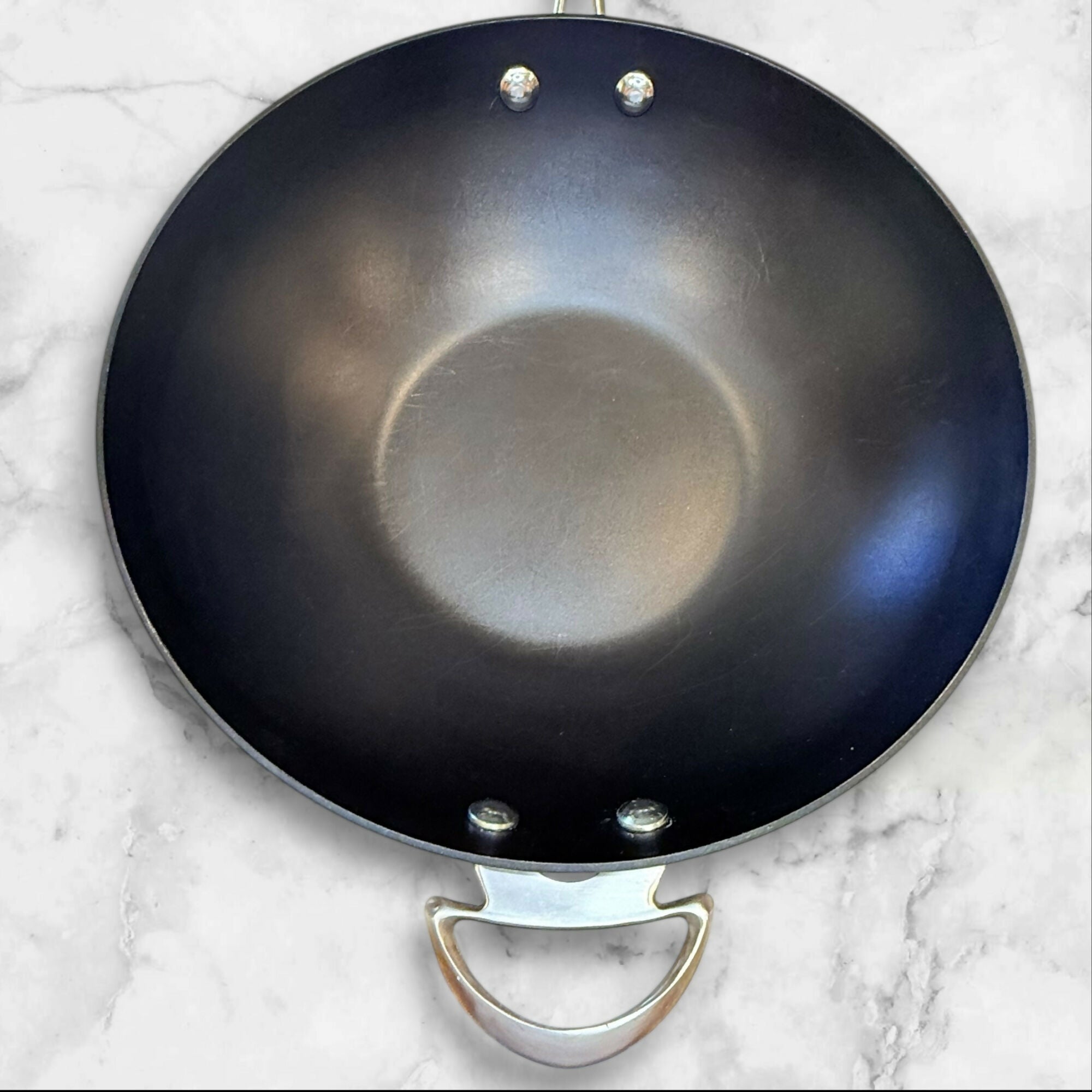 Scanpan CTX Stainless Steel Nonstick Wok w Helper Handle | Excellent