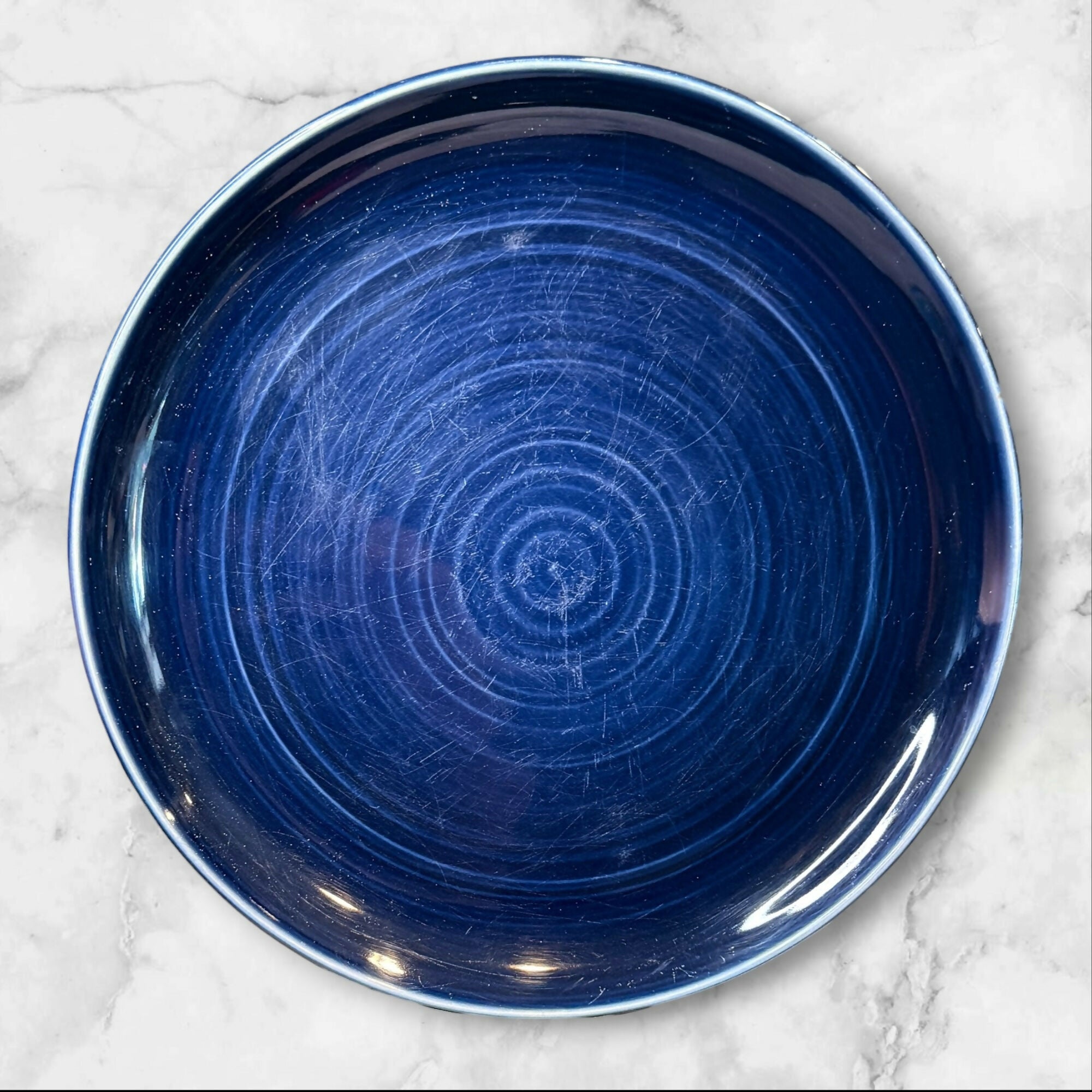 Pottery Barn Joshua Blue Dinner Plates | Set of 6 | Gently Used