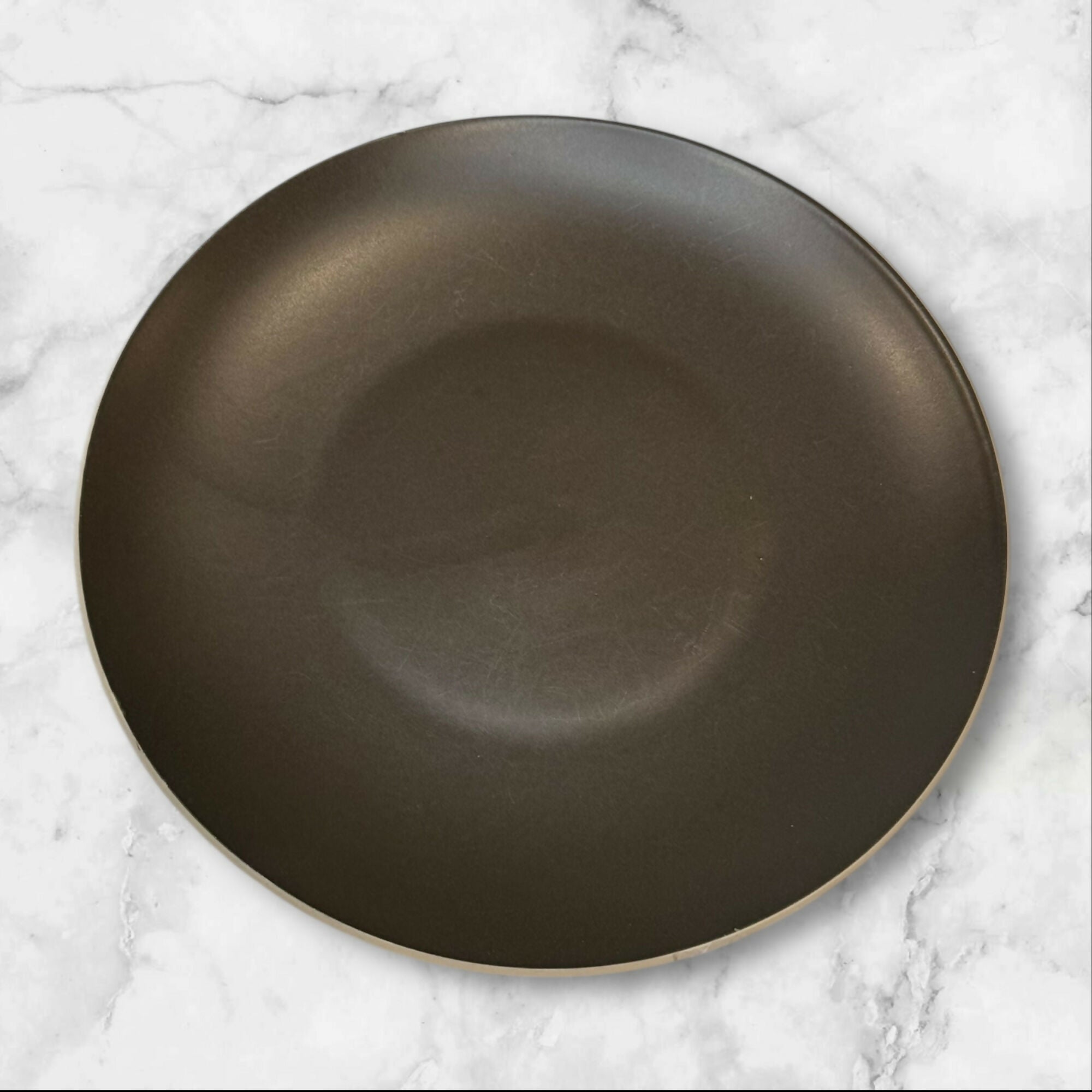 Vera Wang Naturals Graphite Dinner Plates | Set of 5 | Good Condition