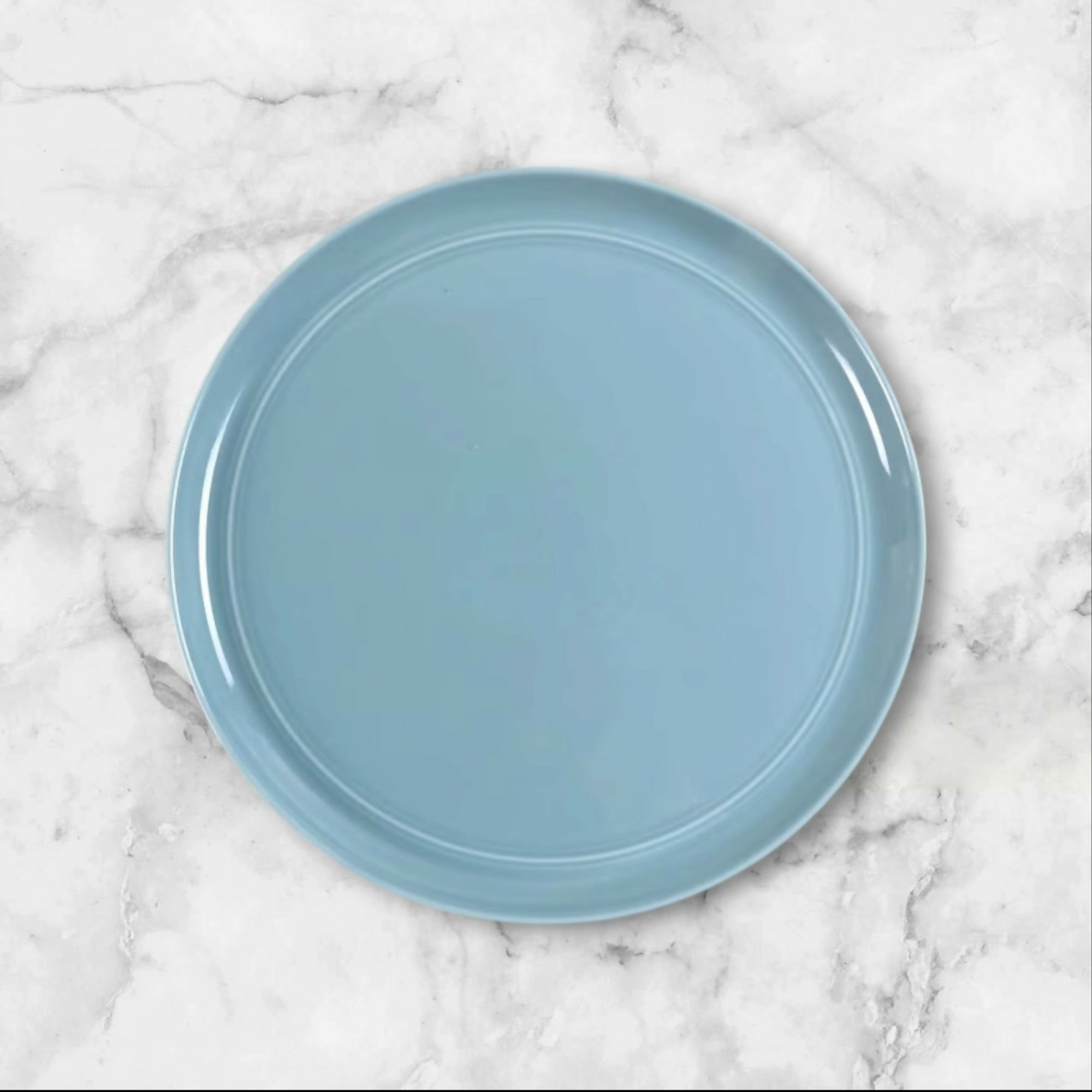Crate & Barrel Hue Blue Dinner Plates | Set of 4 | Great Condition