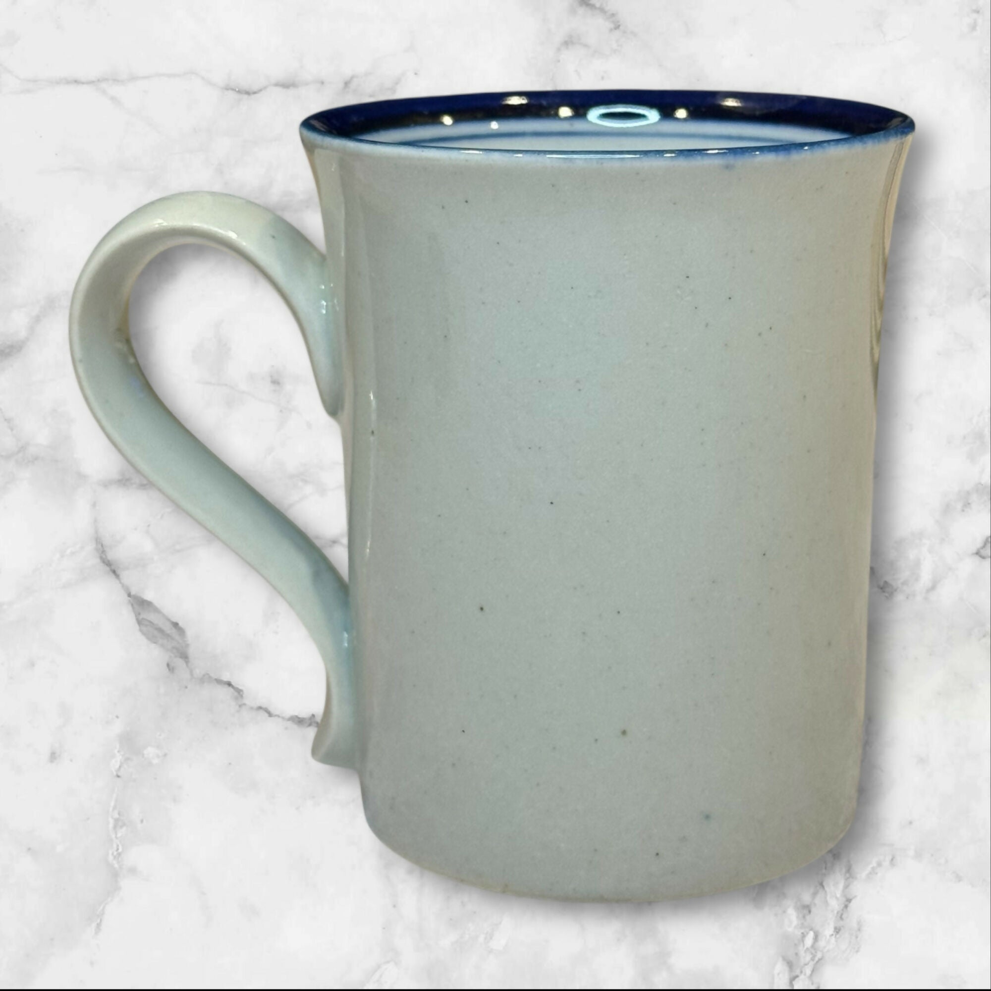 Dansk Blue Mist Stoneware Coffee Mugs | Set of 3 | Excellent Condition