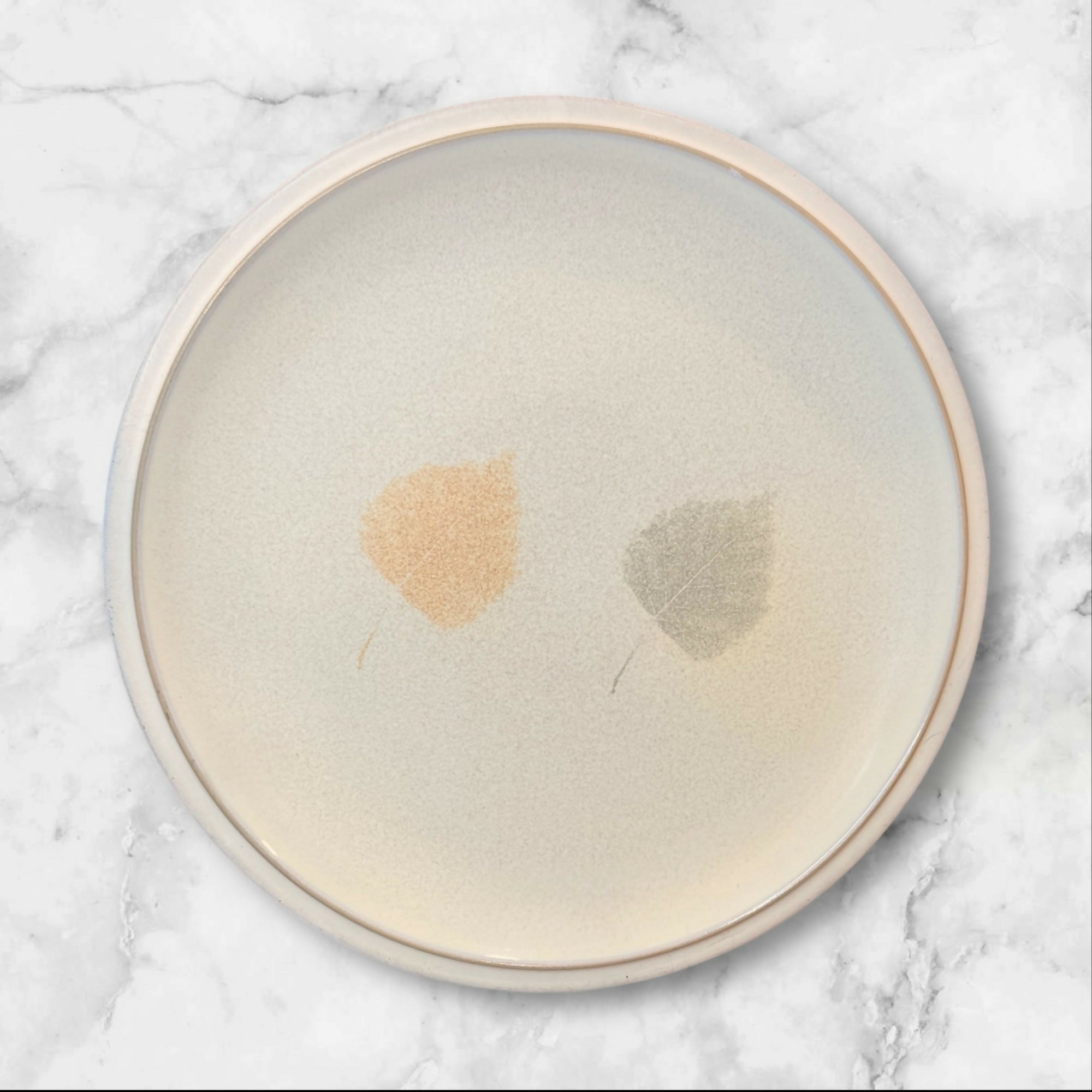 Denby Langley Energy Leaf Salad Plates Set of 4 | Great Condition