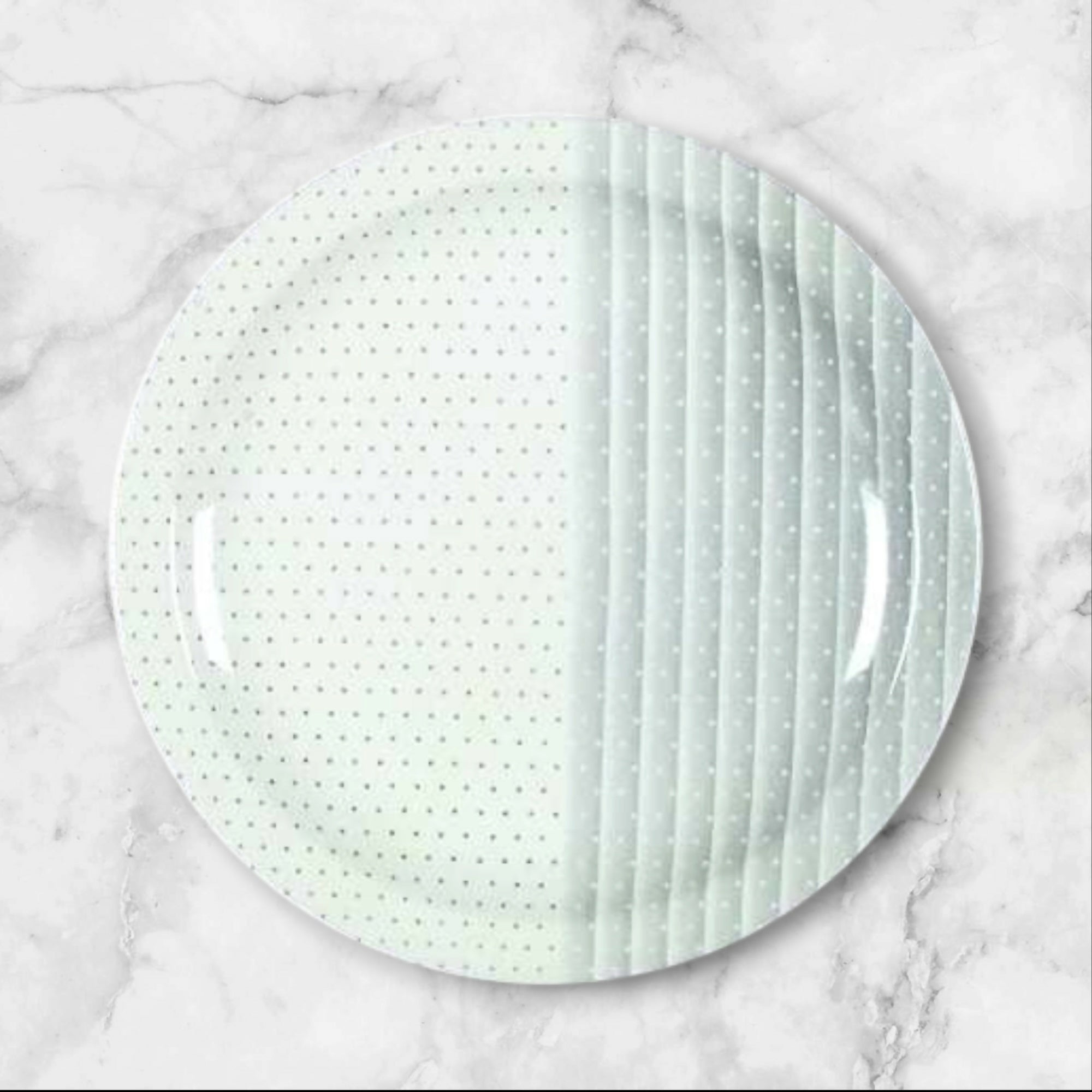 Churchill Pink & Grey Shades Dinner Plates Set of 4 | England | Excellent