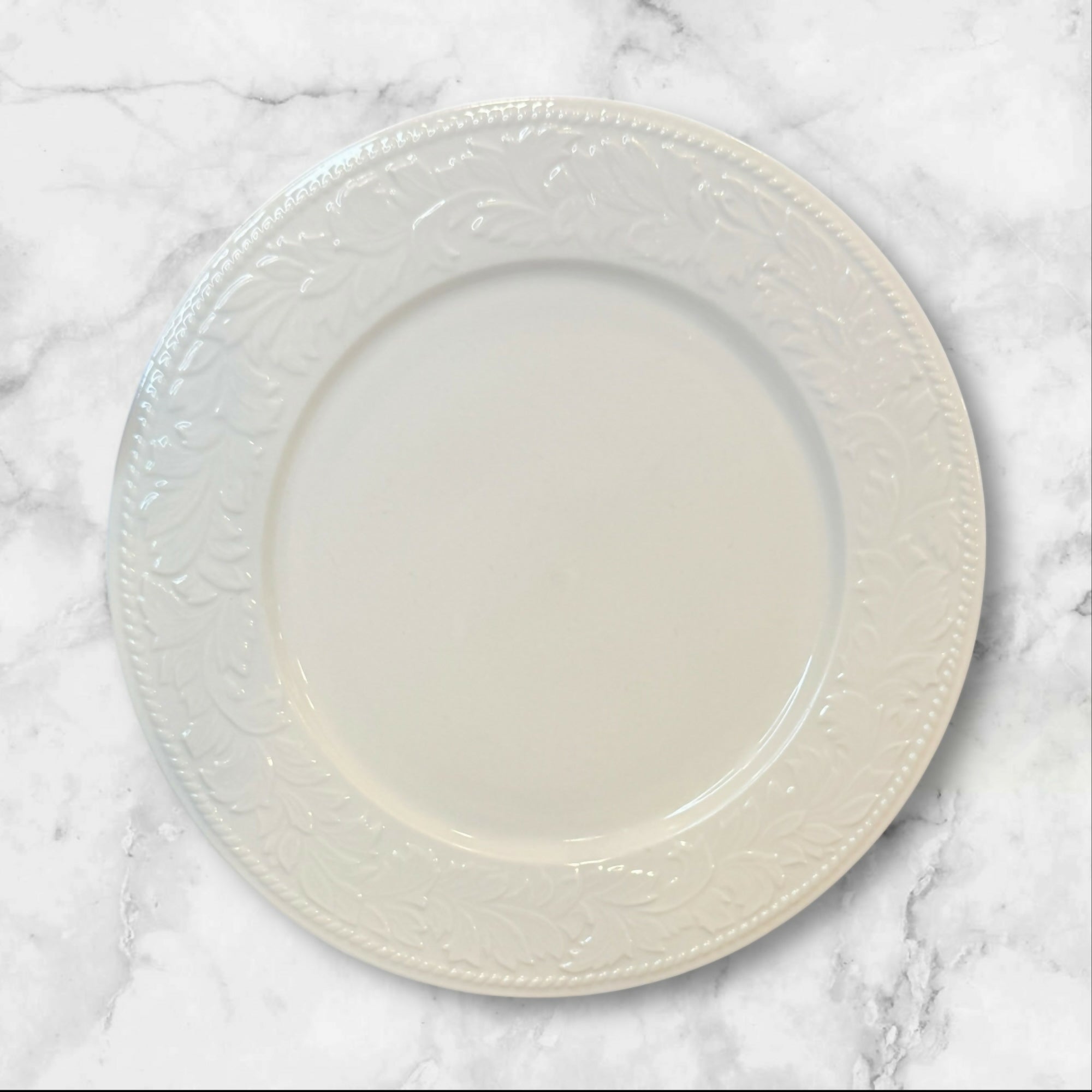 Sango Garland Embossed Dinner Plates | Set of 3 | Gently Used