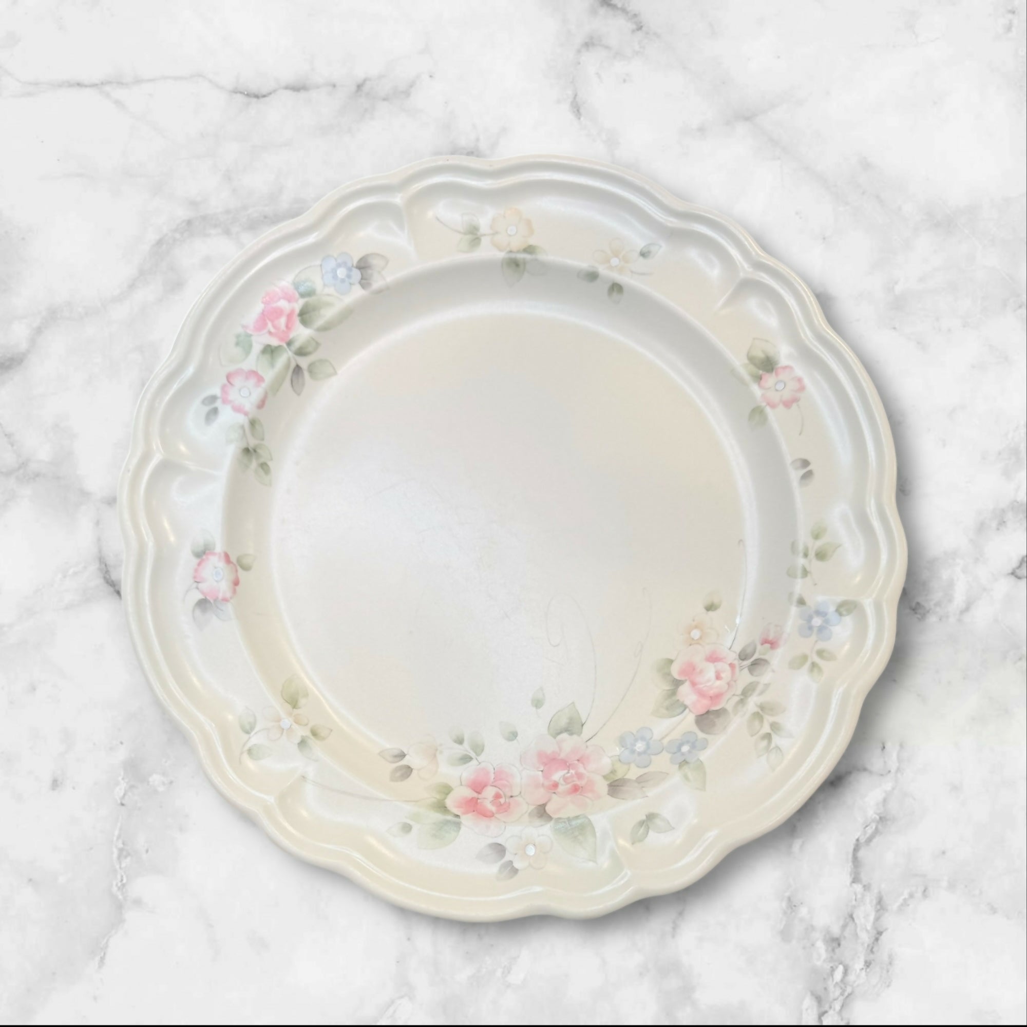 Pfaltzgraff Tea Rose Dinner Plates Set of 4 | Vintage | Used