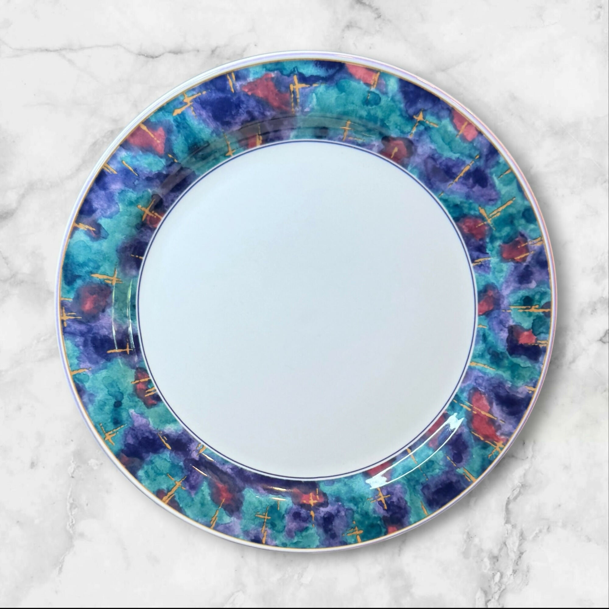Sango Jewel Deborah Mallow Dinner Plates Set of 3 Gently Used Korea