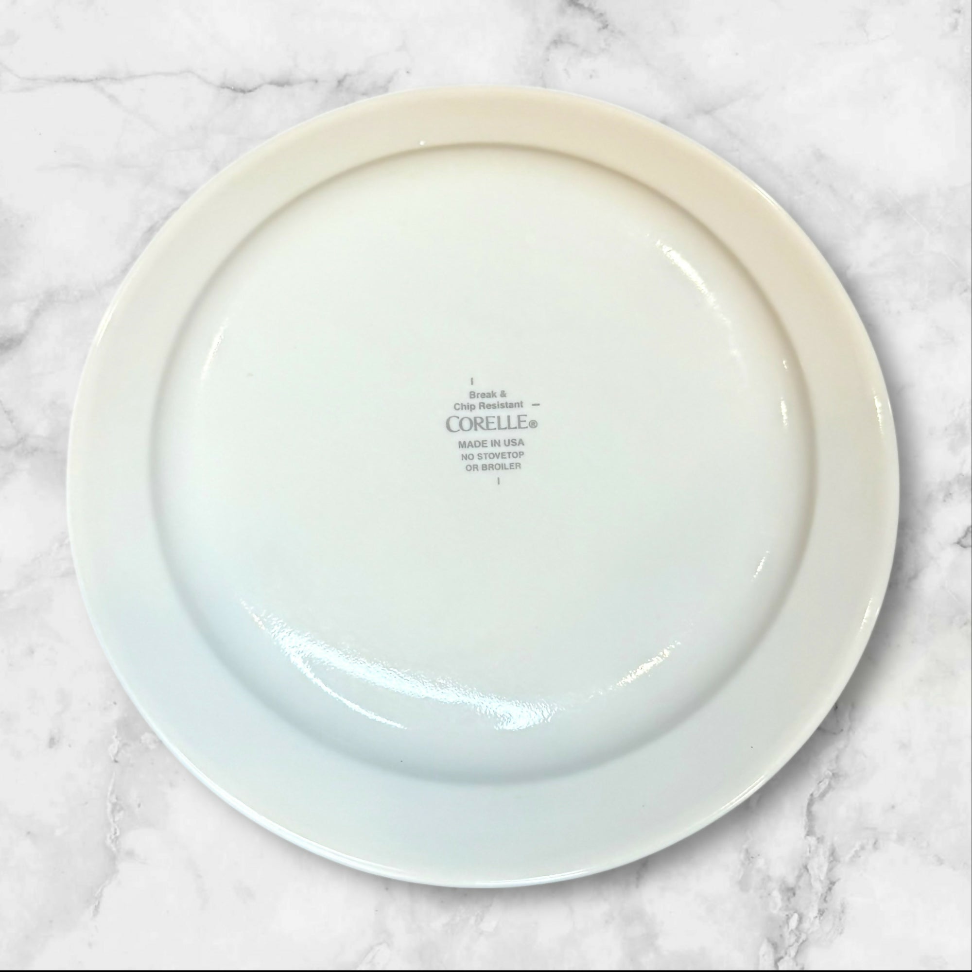 Corelle Gypsum Dinner & Salad Plates Set of 8 | Corning USA | Good Condition