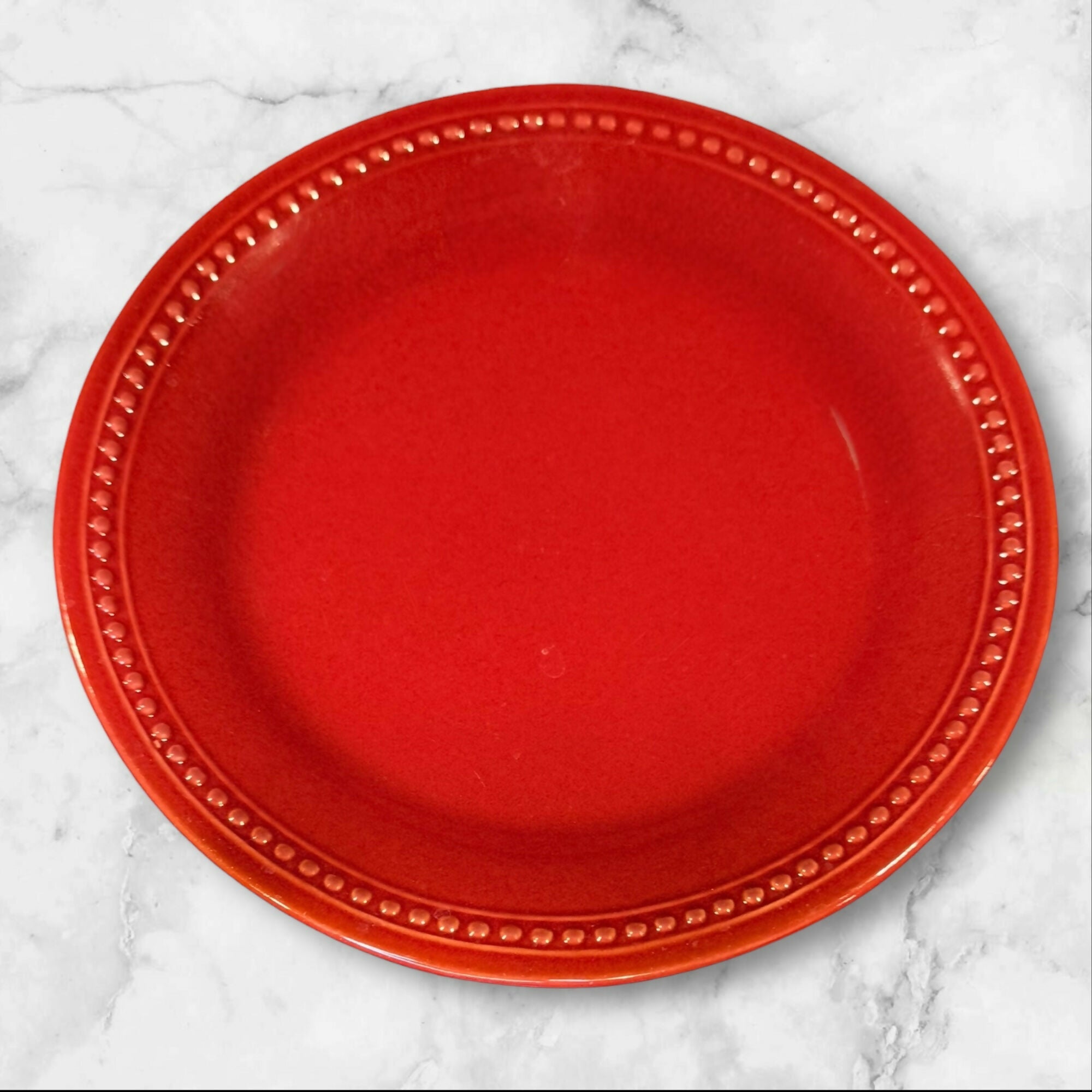 Pier 1 Spice Route Paprika Salad Plates | Set of 4 | Excellent Condition
