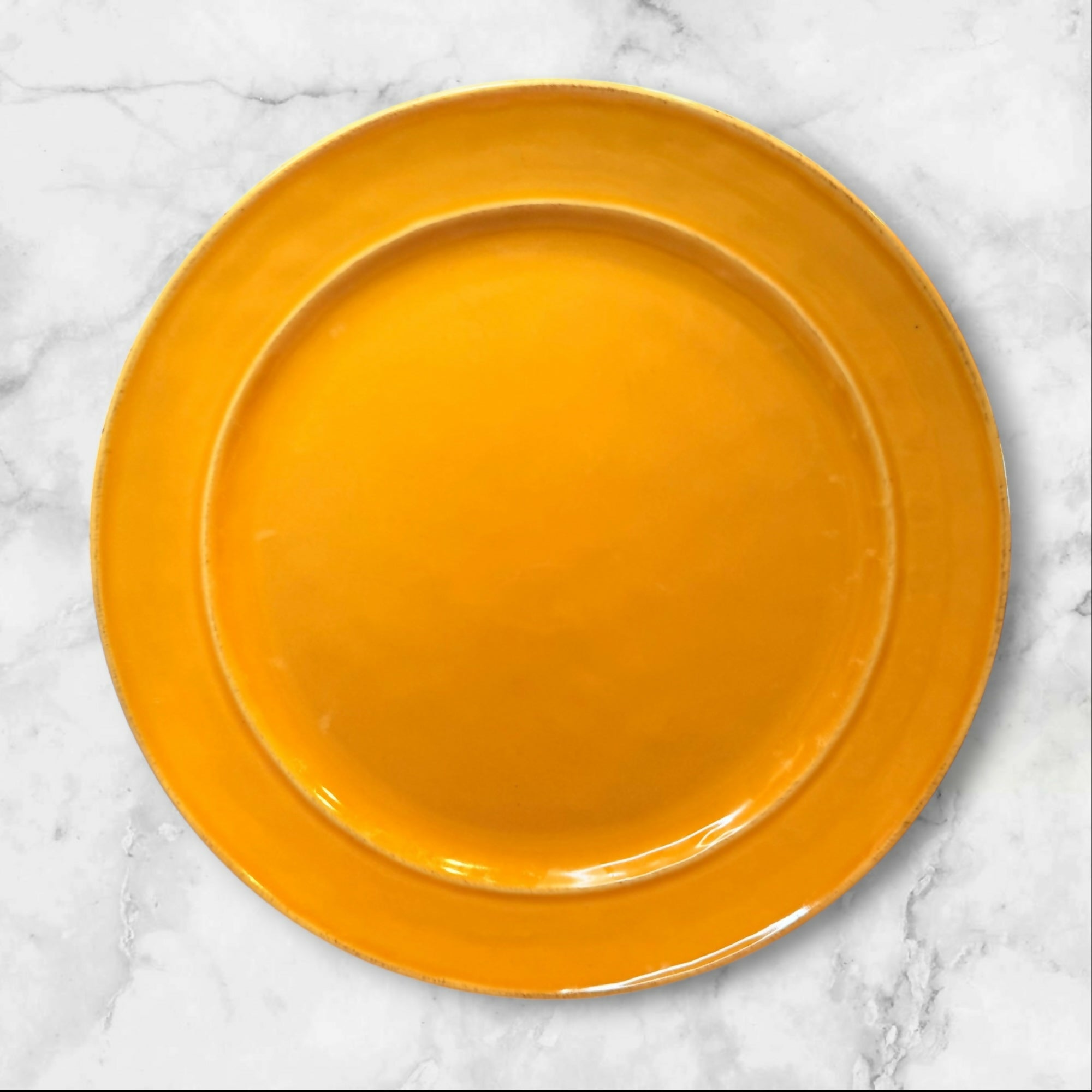 Pottery Barn Cambria Saffron Dinner Plates Set of 3 | Excellent Condition
