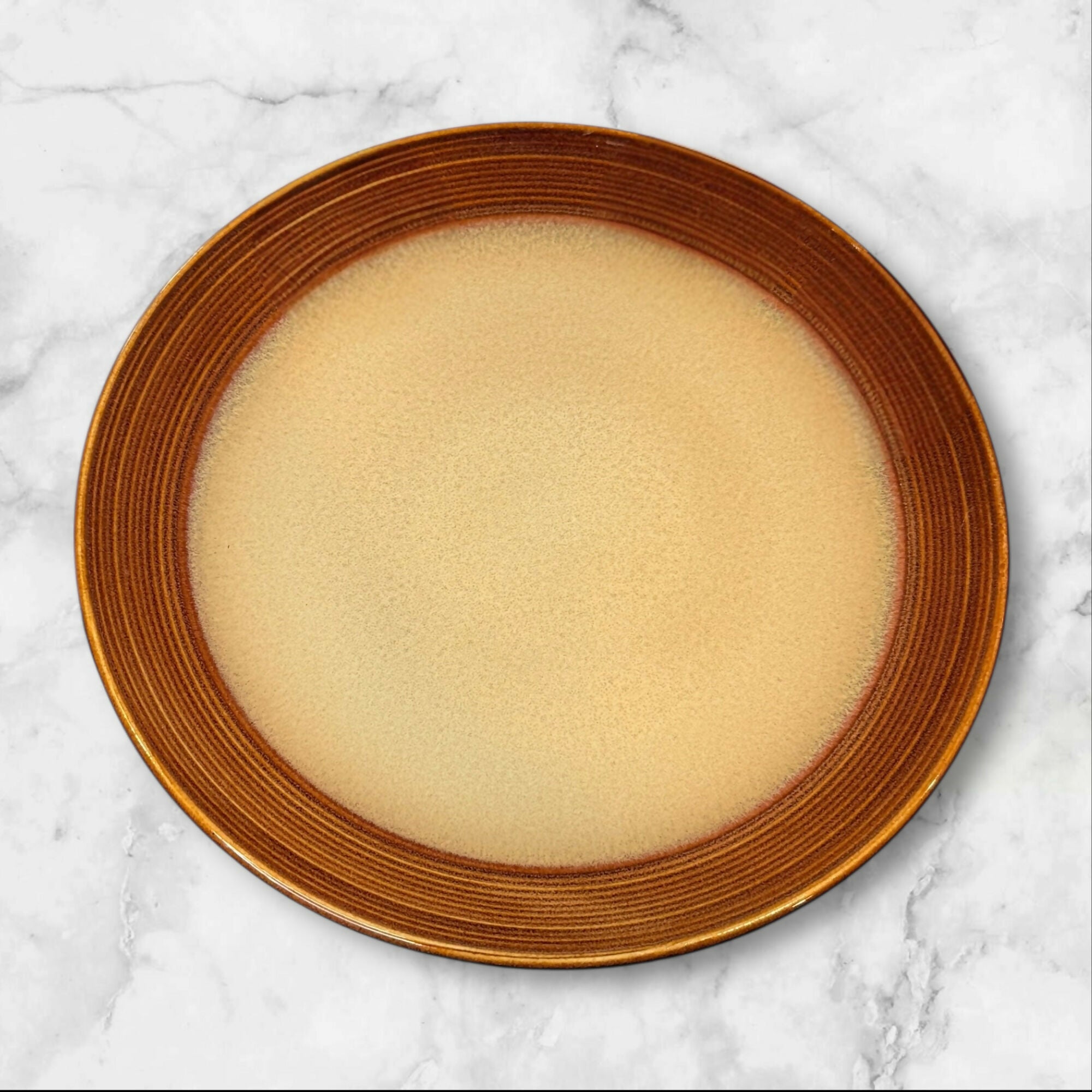 Sango Roma Caramel Dinner & Salad Plates | Set of 8 | Excellent Condition