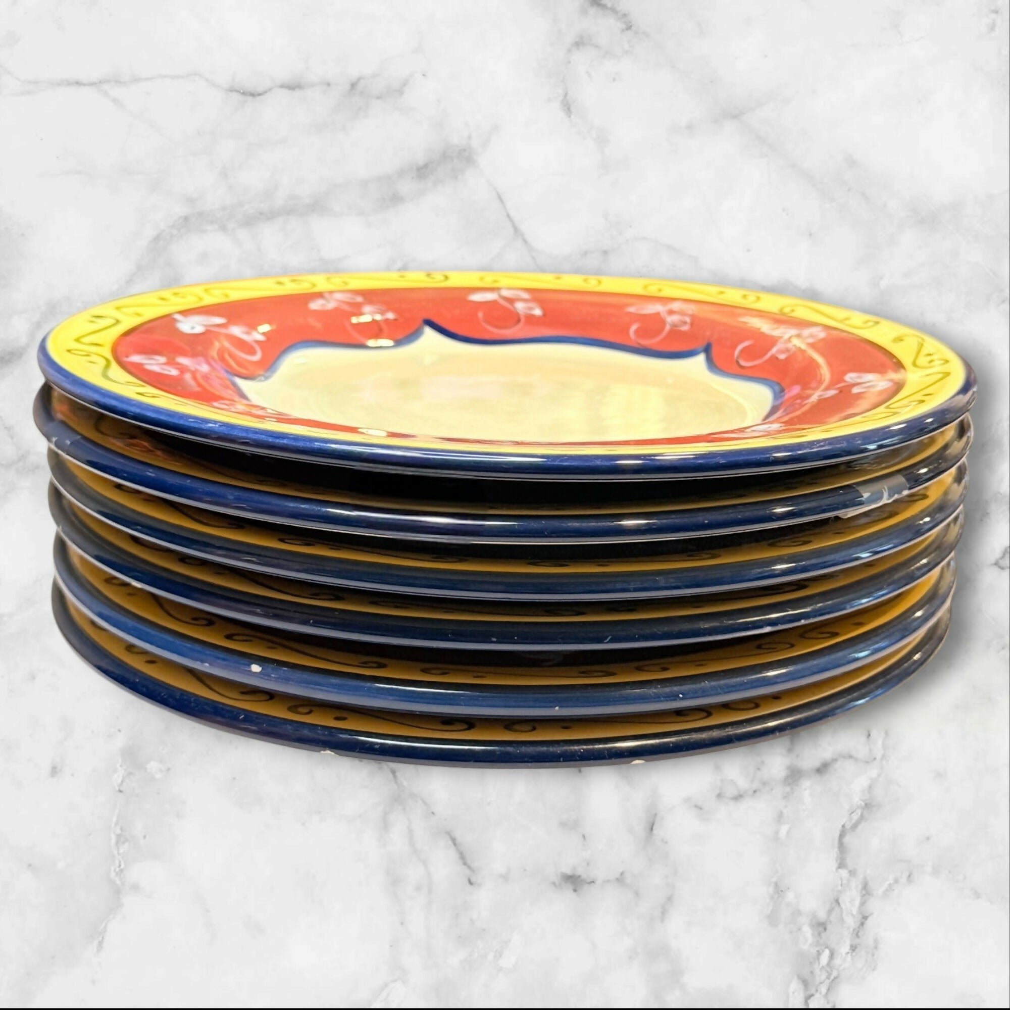 Pier 1 Vallarta Dinner Plates | Set of 6 | Great Condition Discontinued