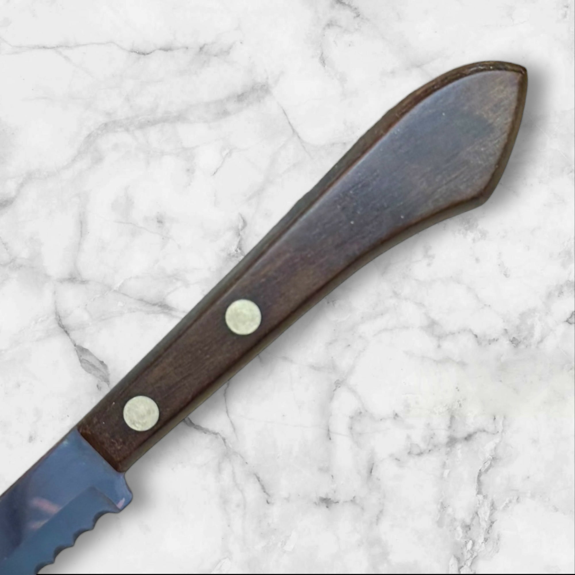 Oneida Deluxe Stainless Serrated Knife | Vintage USA Made | Great Condition