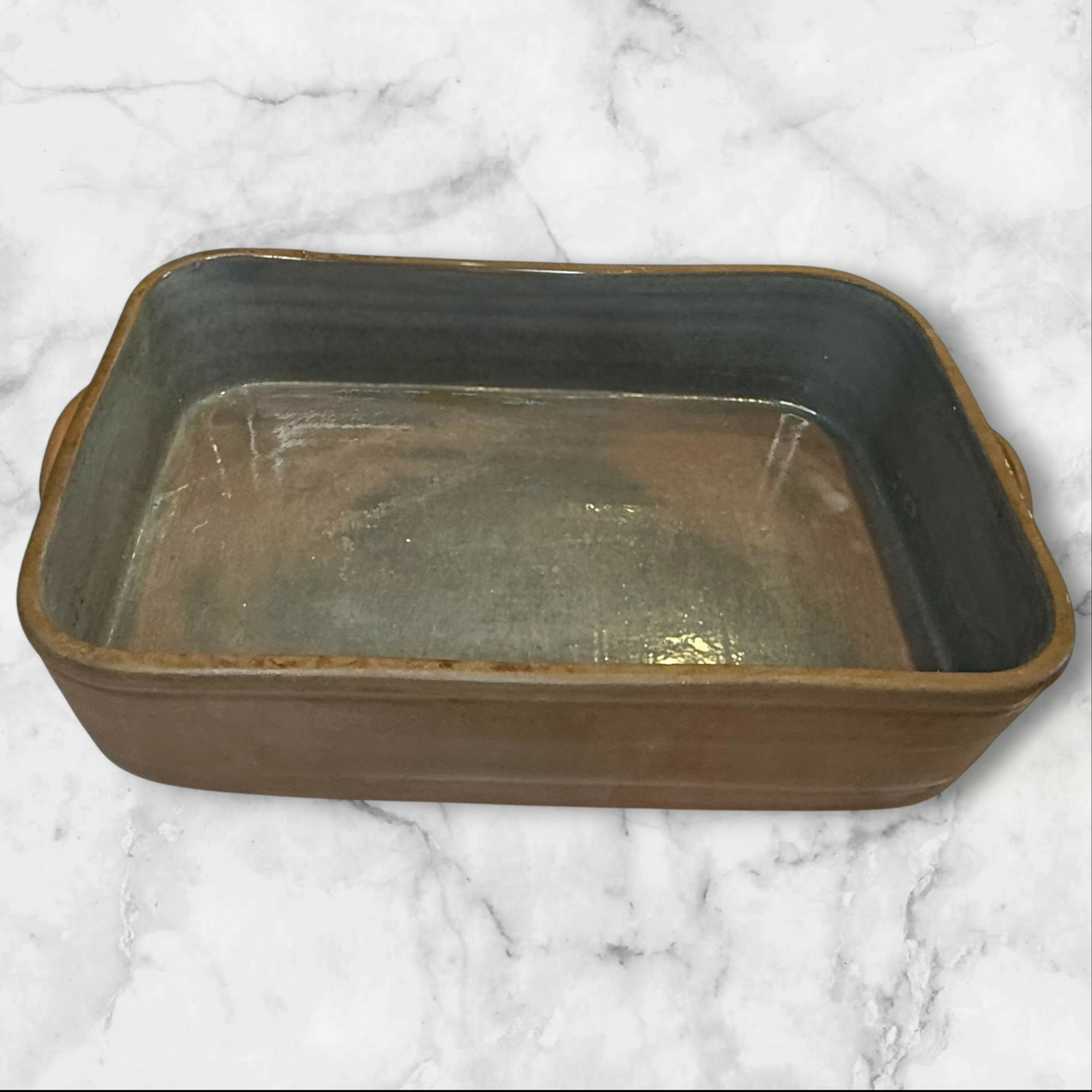 Crate & Barrel Napa Stoneware Baking Dish Gently Used