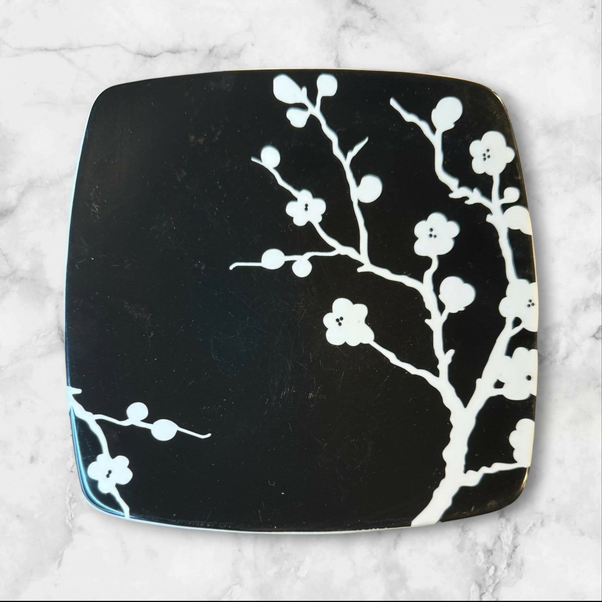 Roscher Spring Blossom Square Salad Plates Set of 4 | Gently Used