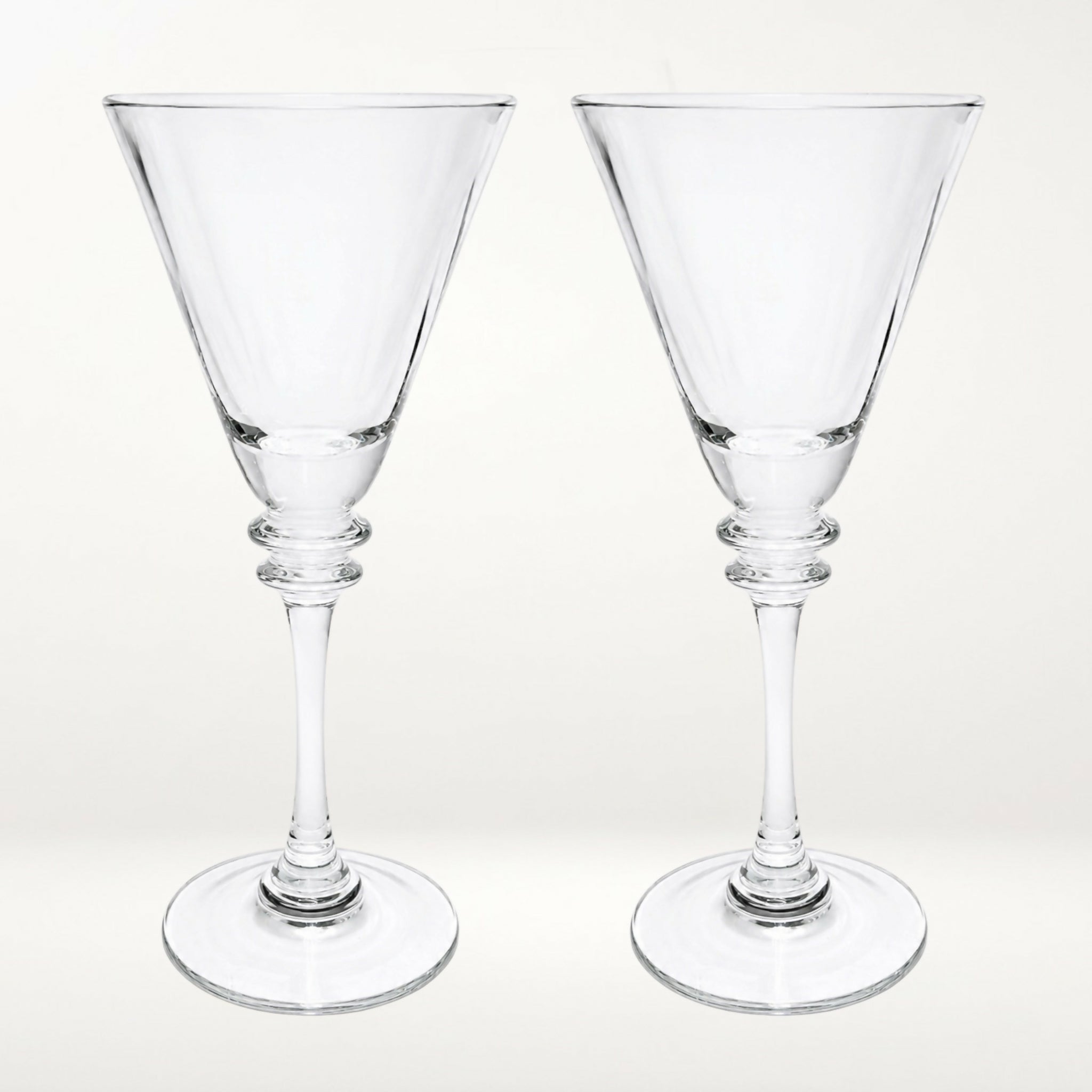Pottery Barn Claro Water Goblets | Set of 2 | Excellent Condition