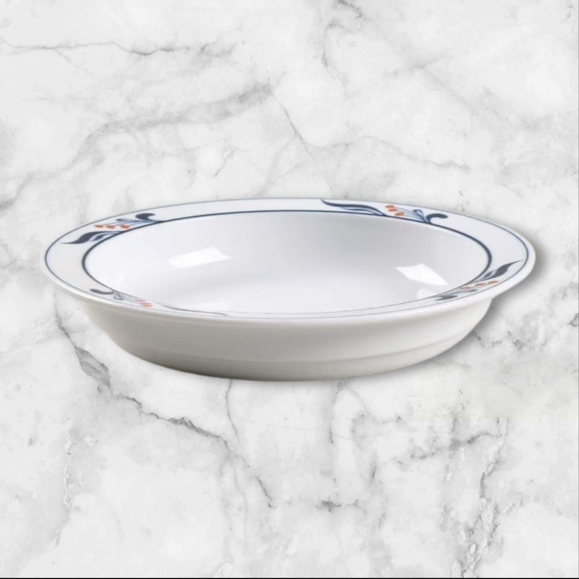 Dansk Maribo Japan Rim Soup Bowls | Set of 2 | Excellent Condition