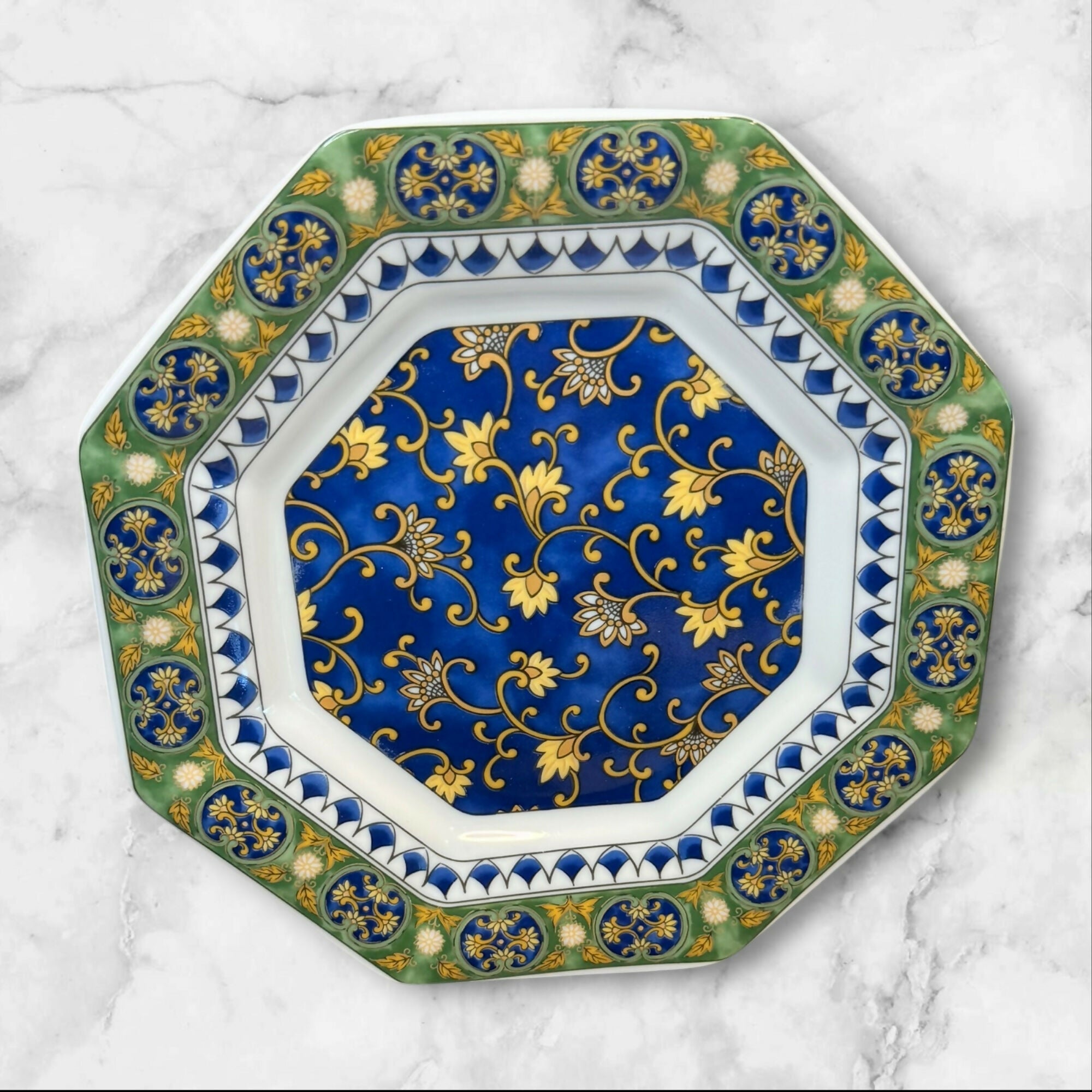 The Tuscany Collection Arabesque Salad Plates Set of 4 Excellent Condition