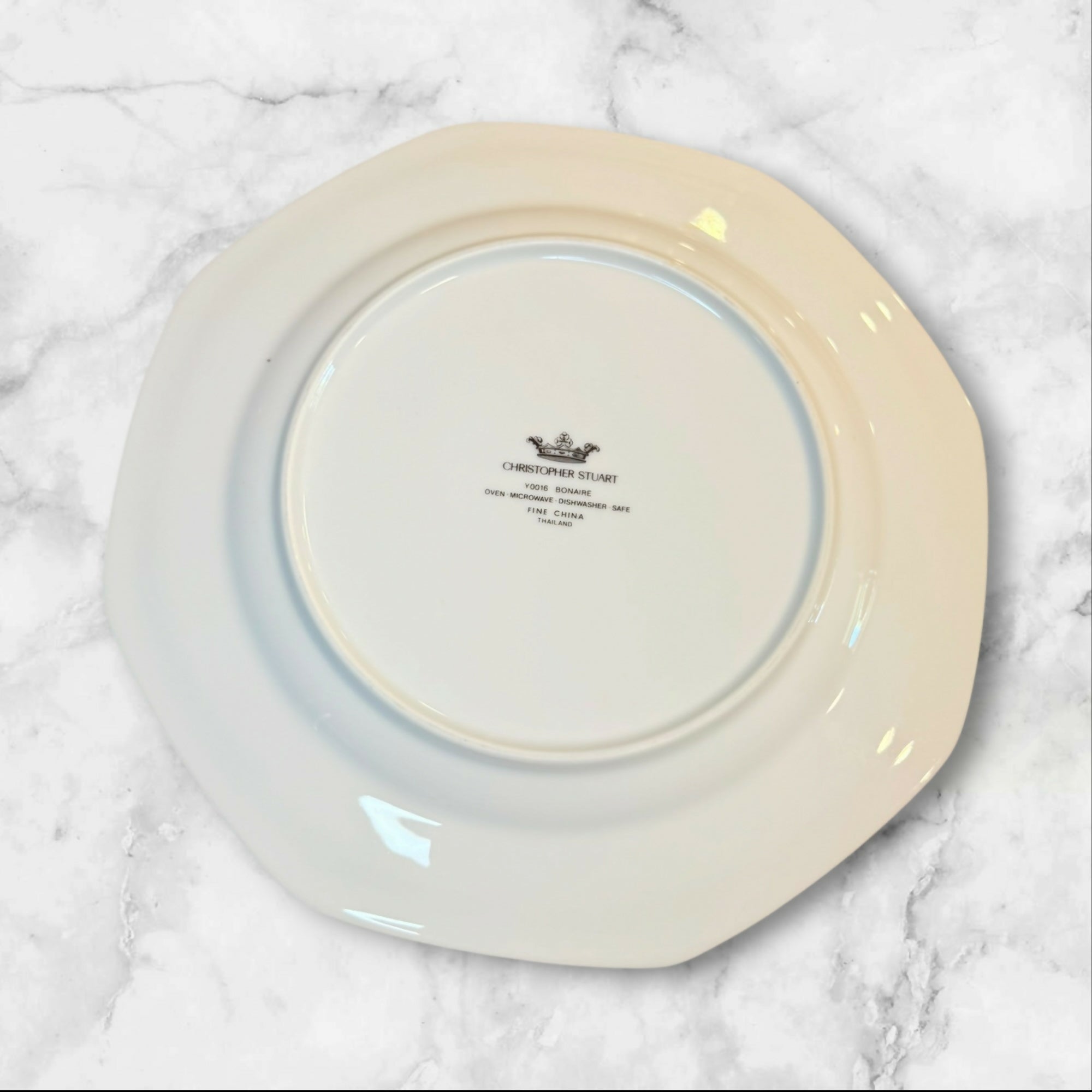 Christopher Stuart Bonaire Dinner Plates Set of 4 | Floral China | Gently Used
