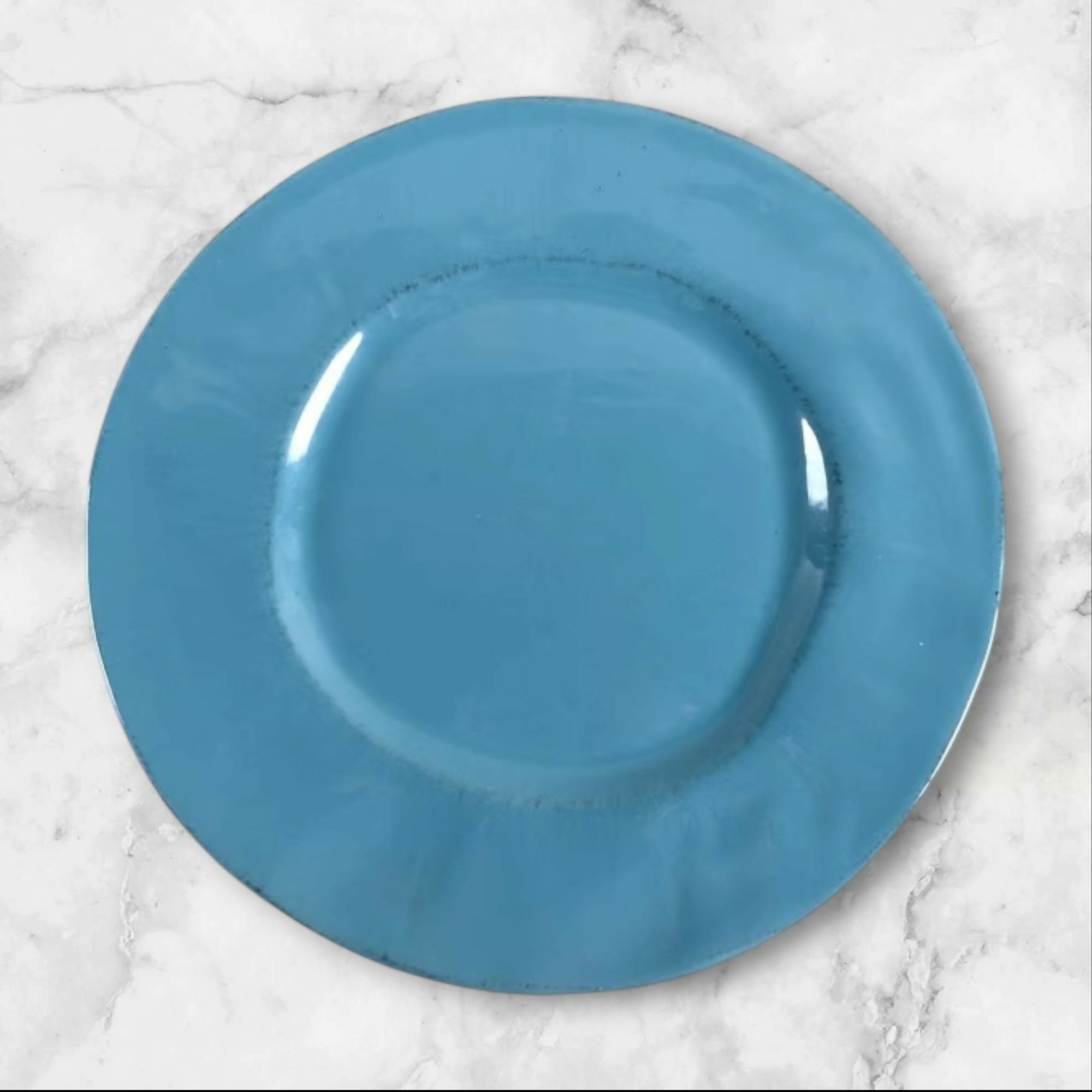 Pier 1 Nuevo Organic Blue Dinner Plates | Set of 2 | Great Condition
