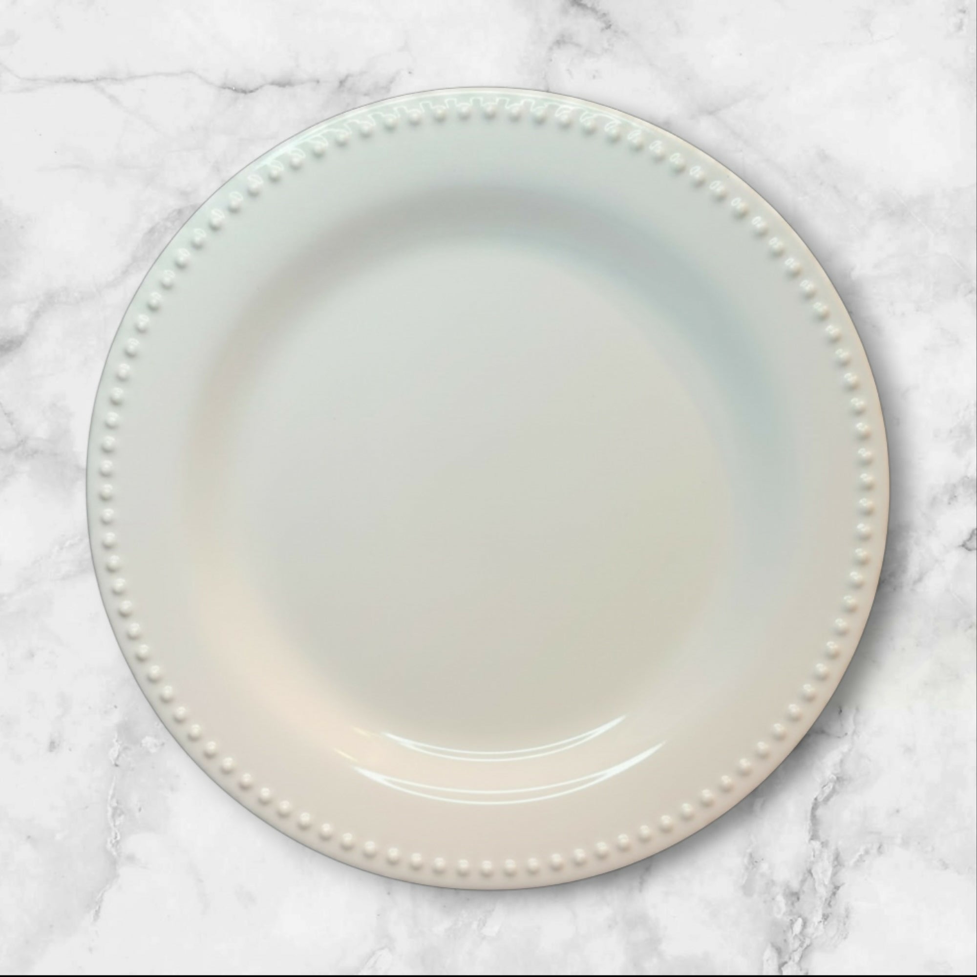 Pottery Barn Emma Taupe Dinner Plates | Set of 4 | Excellent Condition