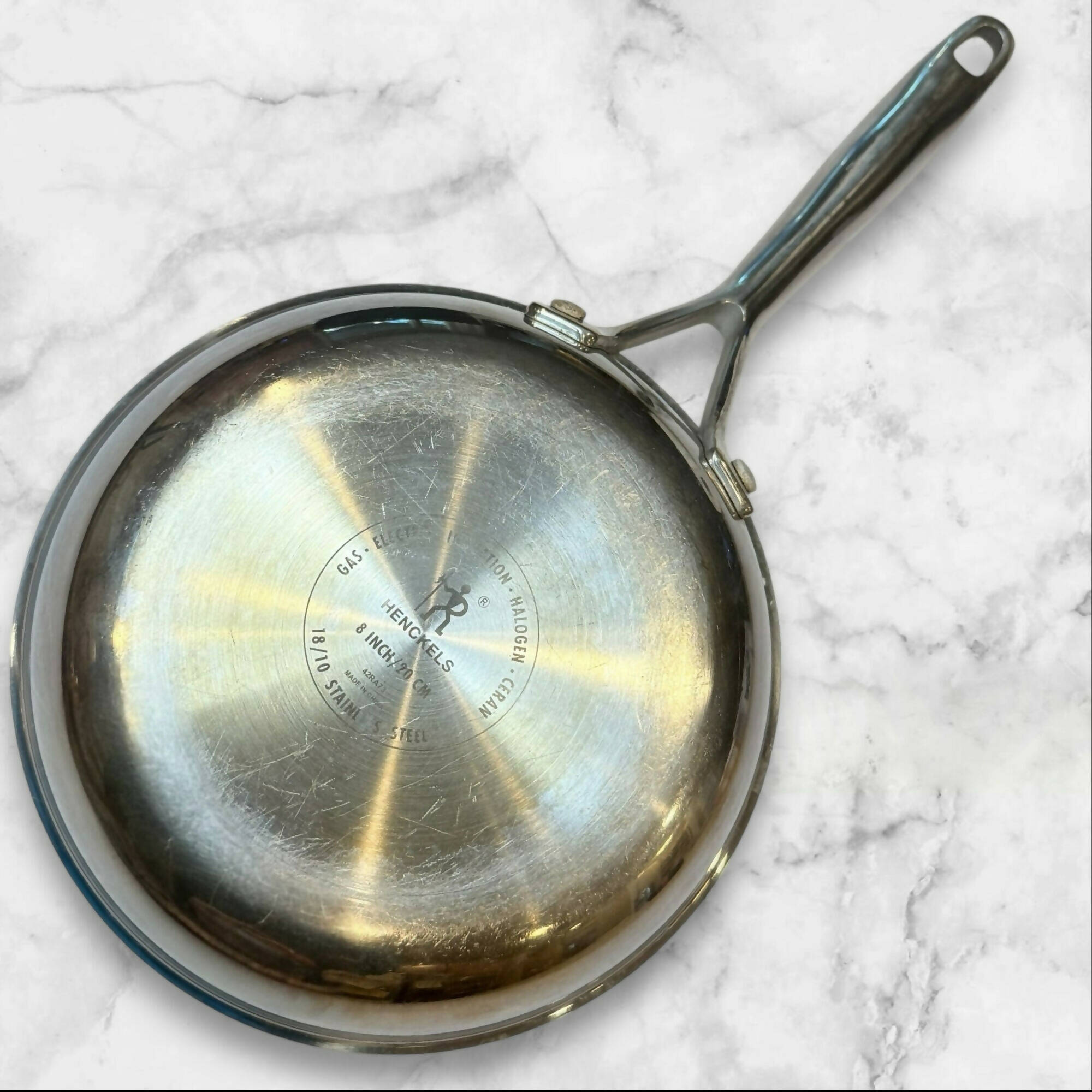 Henckels Paradigm Stainless Steel Nonstick Fry Pan Set | 8” & 10” | Great Condition