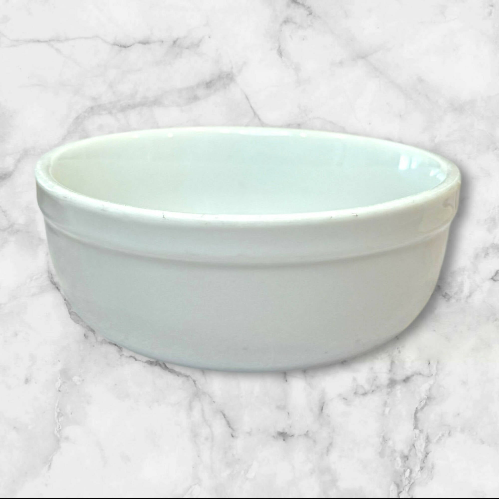 Pottery Barn Du Jour White Coupe Cereal Bowls | Set of 2 | Gently Used