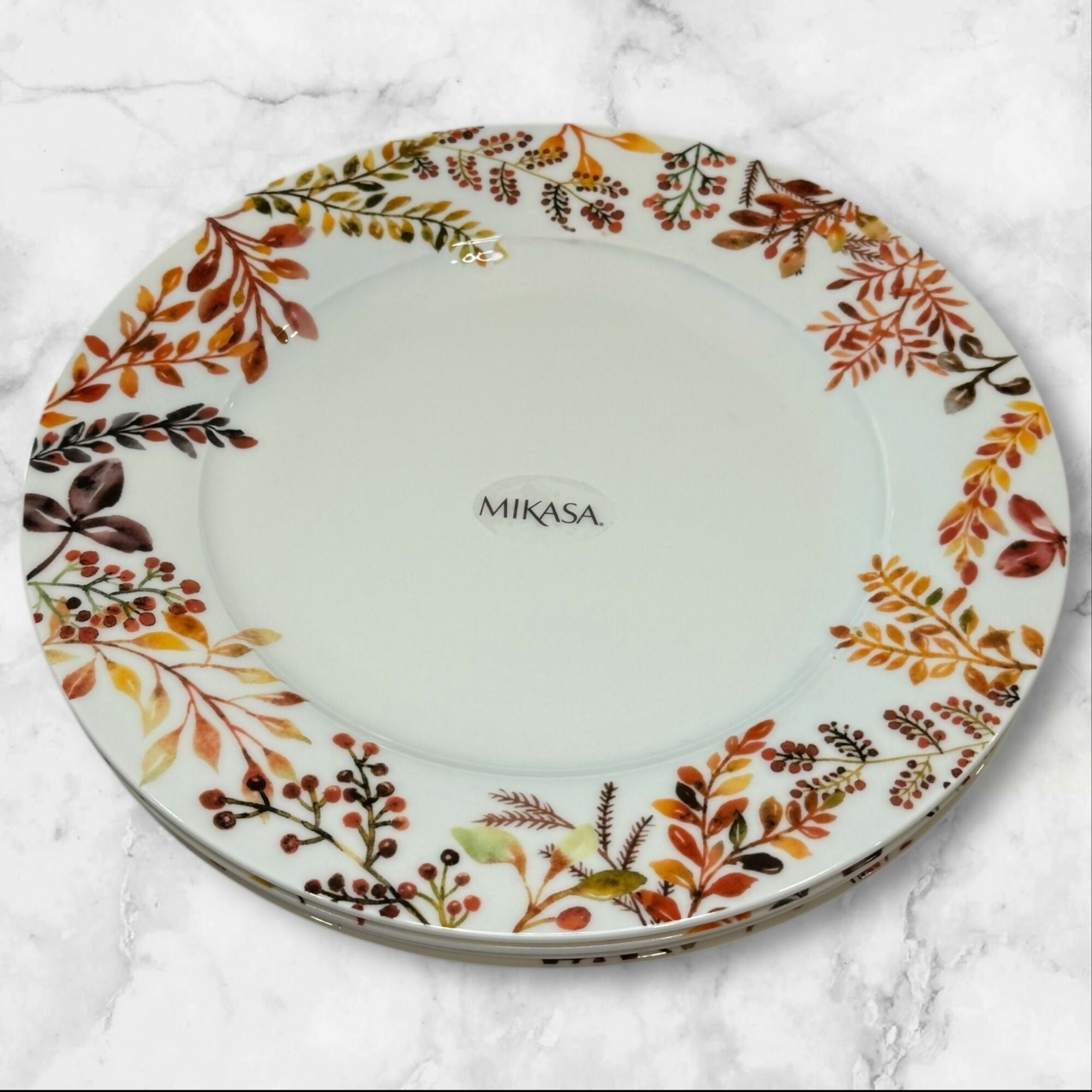 Mikasa Tivoli Spice Dinner Plates | Set of 4 | New With Tags | Excellent Condition