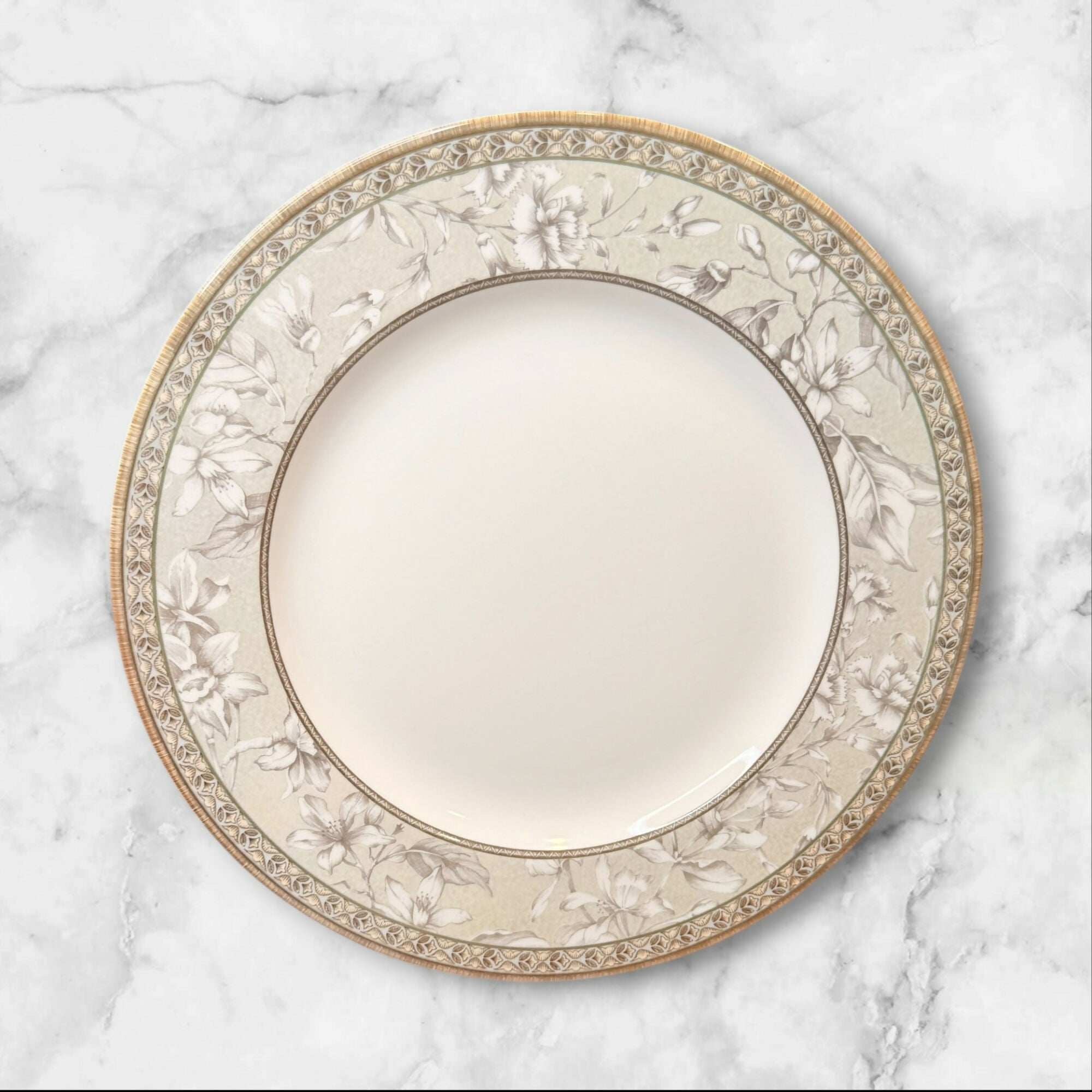 Johnson Bros Enchanted Garden Dinner Plates Set of 6 | Excellent Condition
