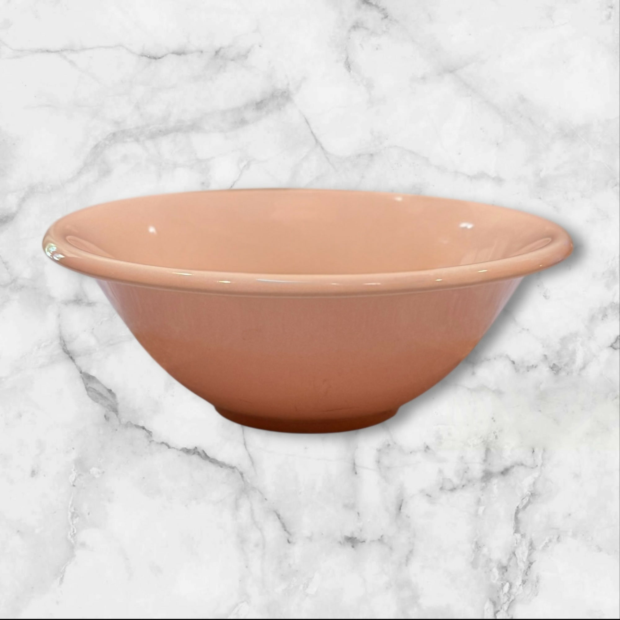 Baker Hart Stuart Salmon Stoneware Bowls Japan | Set of 4 | Great Condition