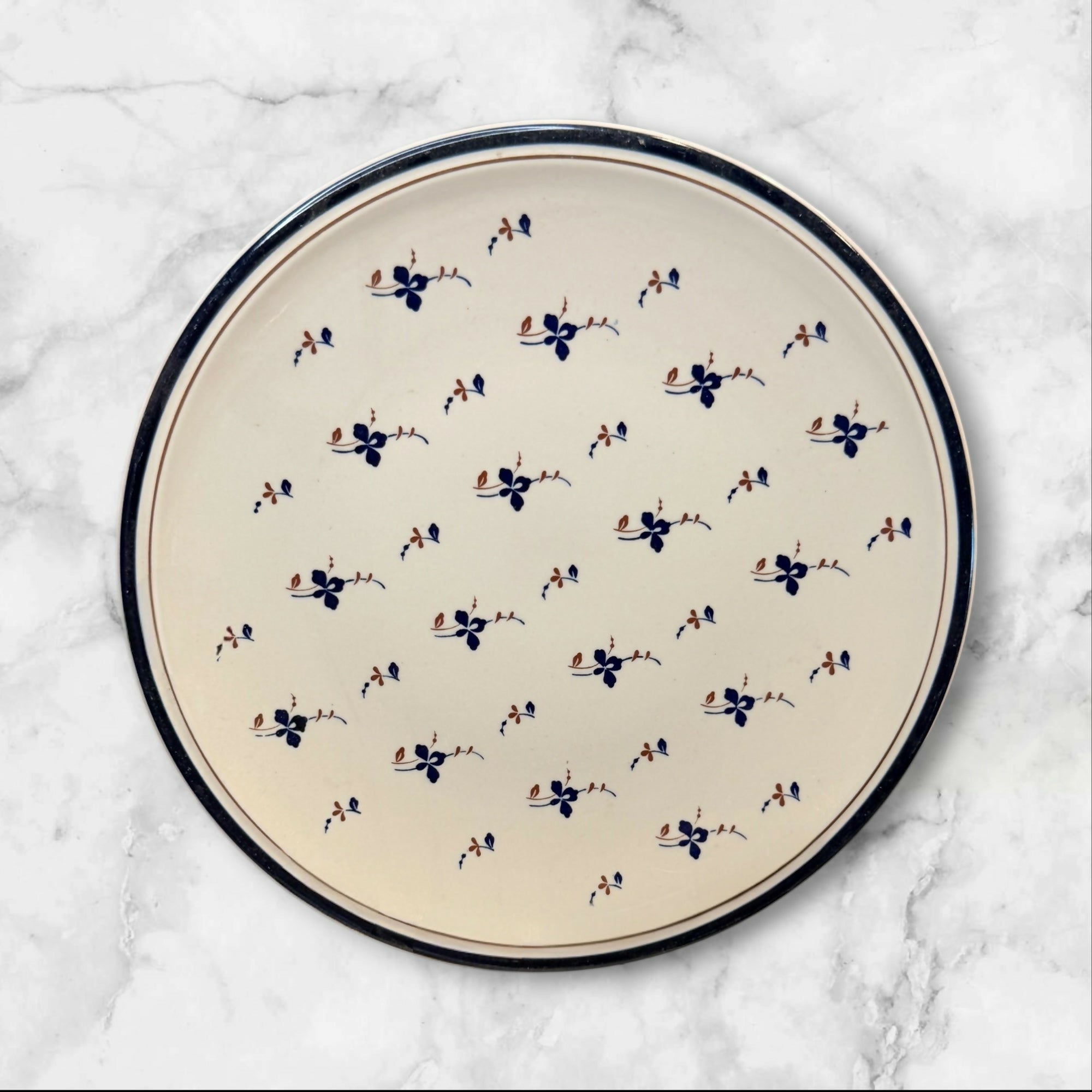 Epoch Antique Bouquet Dinner & Salad Plates Set of 8 | Good Condition