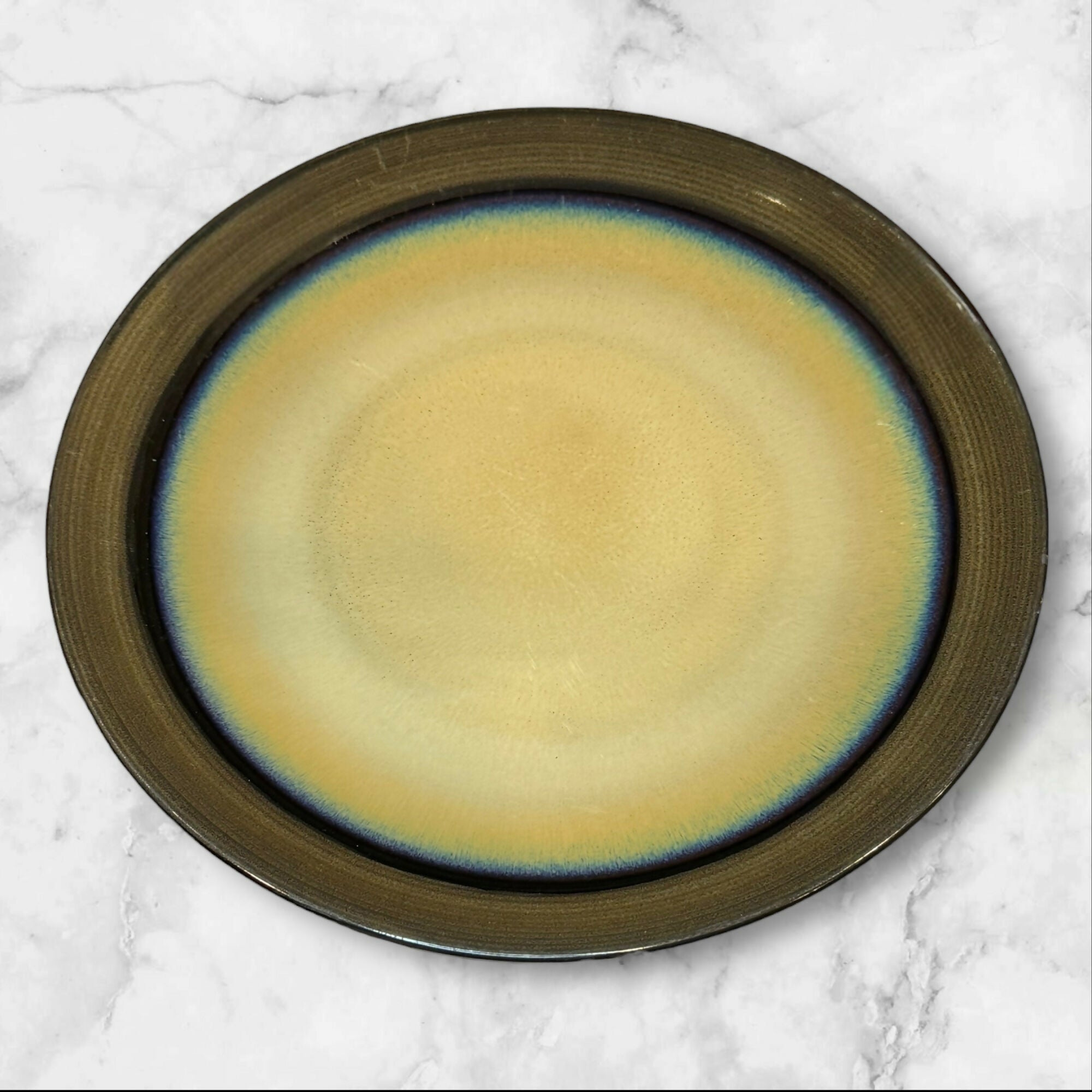 Sango Roma Sage Stoneware Dinner Plates | Set of 4 | Good Condition