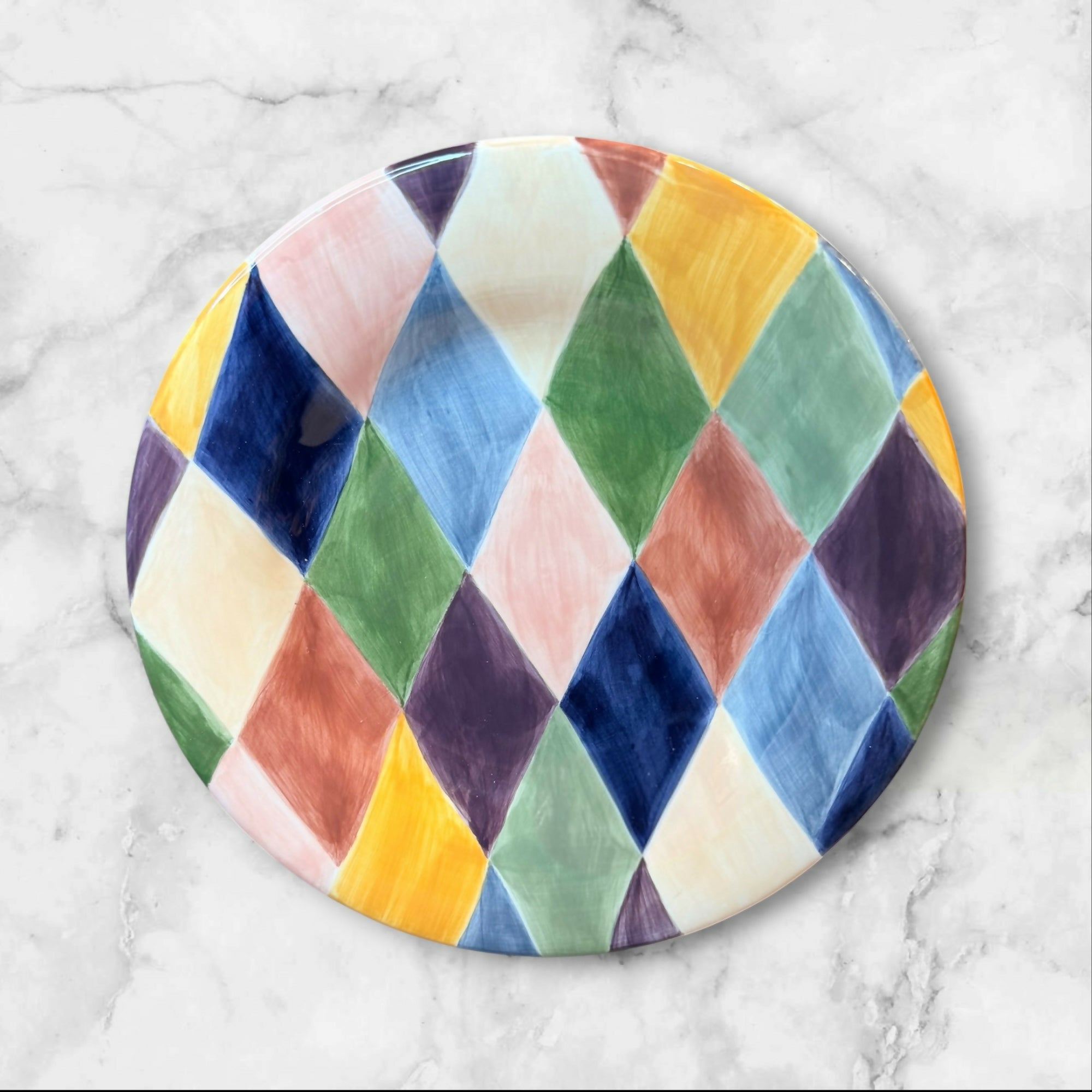 Tabletops Unlimited Carnival Dinner & Salad Plates | Set of 8 | Great Condition